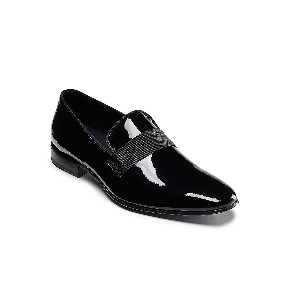 Tommy Hilfiger Patent Leather Dress Shoe in Black | Lyst