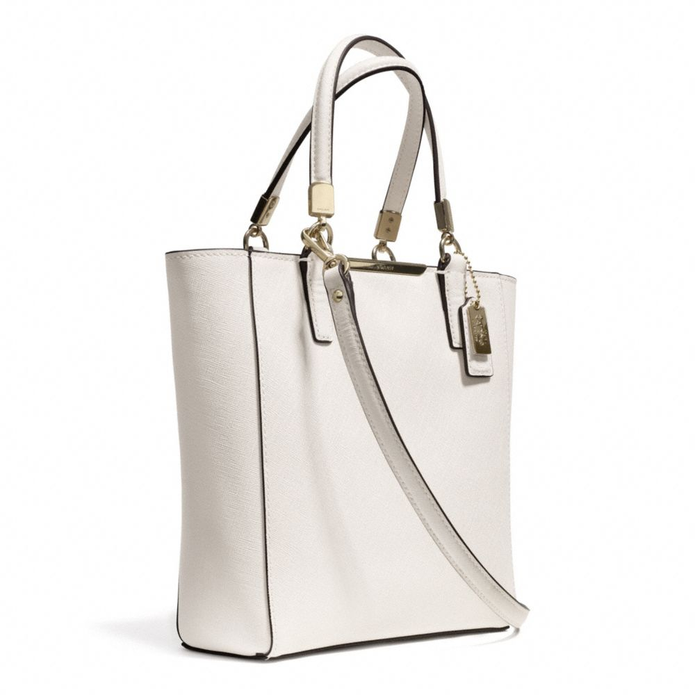 Lyst - Coach Madison Mini North/South Tote In Saffiano Leather in Pink