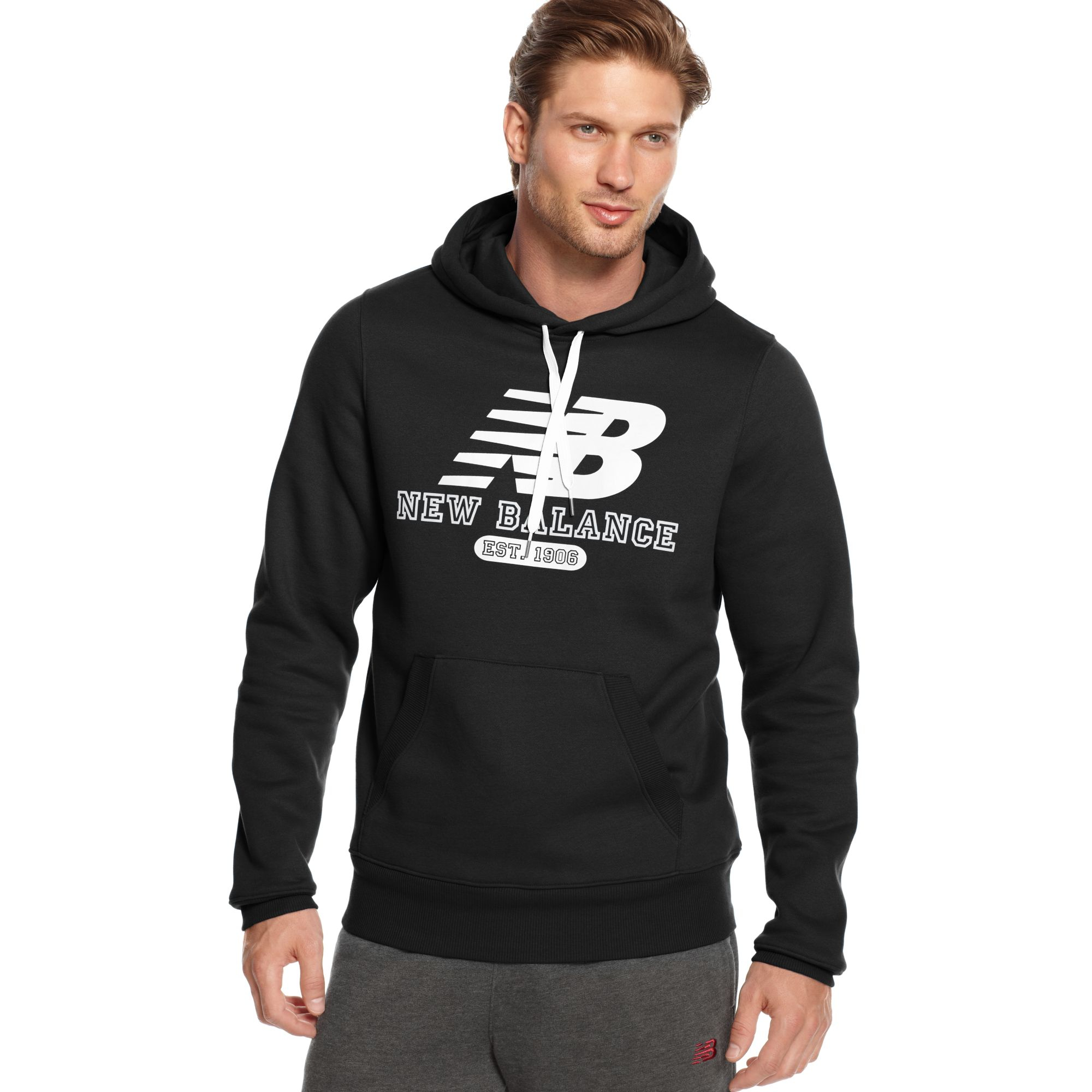 new balance essentials hoodie