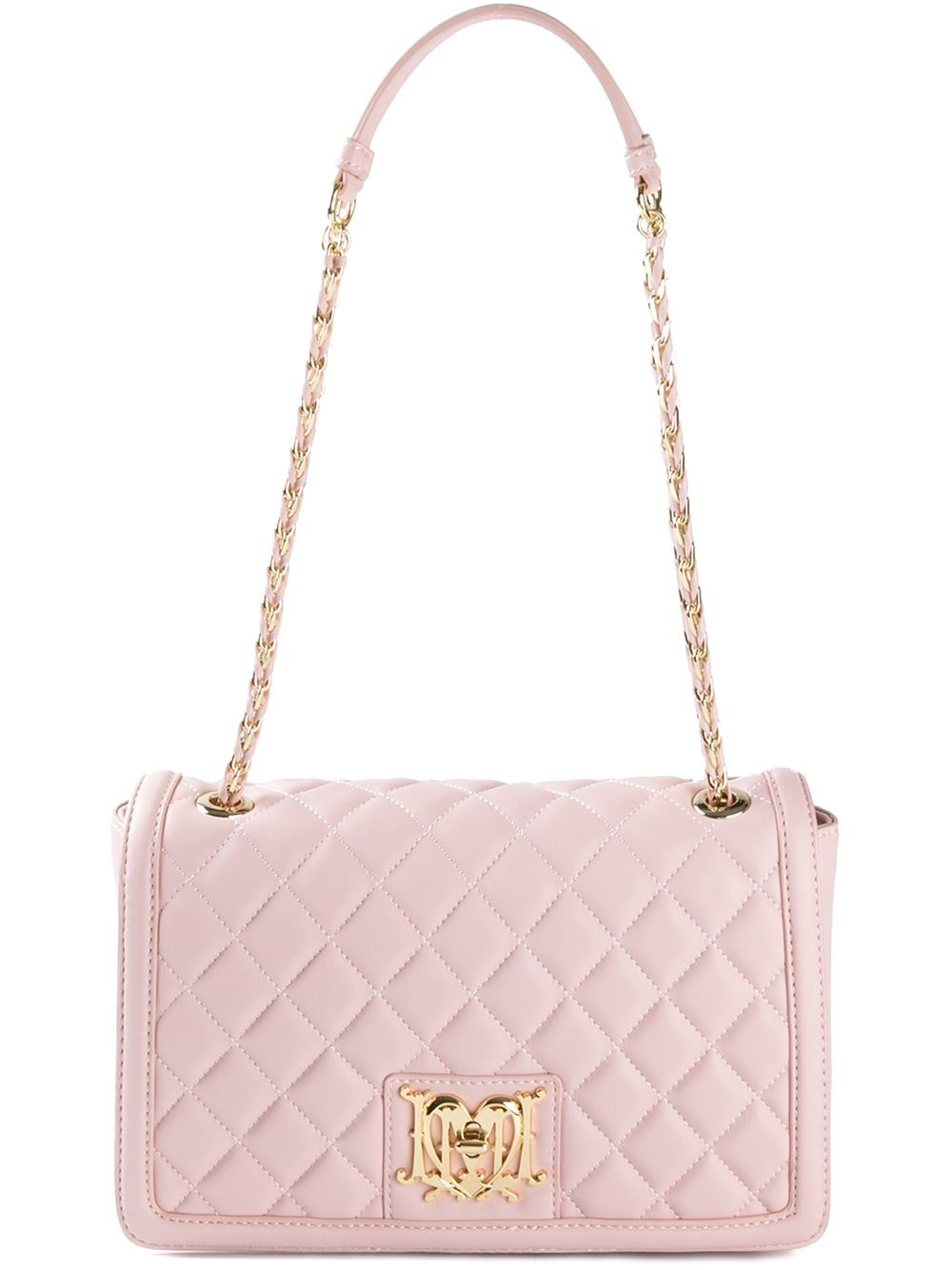 baby pink moschino bag