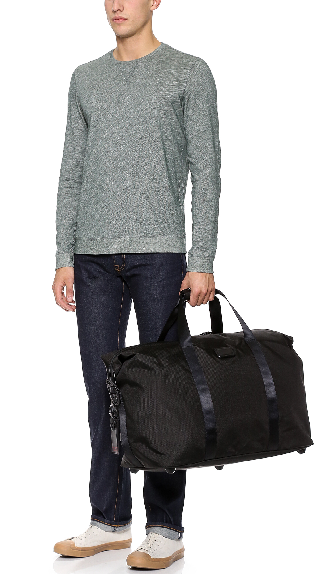 Tumi Synthetic Alpha 2 Large Satchel In Black For Men Lyst Tumi Synthetic Alpha 2 Large Satchel In