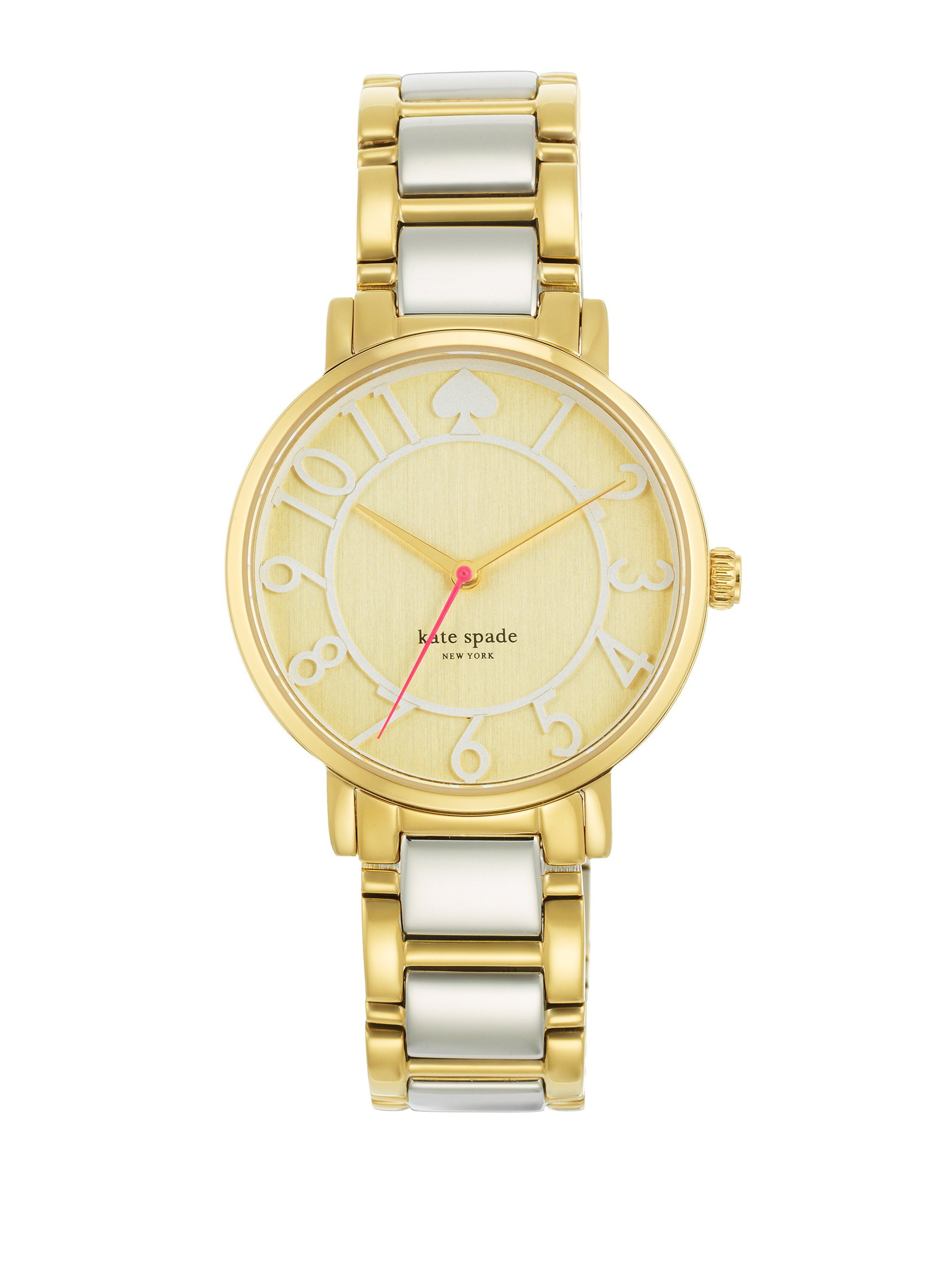 Kate Spade Gramercy Two-Tone Stainless Steel Bracelet Watch in Silver ... Kate Spade Gramercy Two-Tone Stainless Steel Bracelet Watch in Silver ...