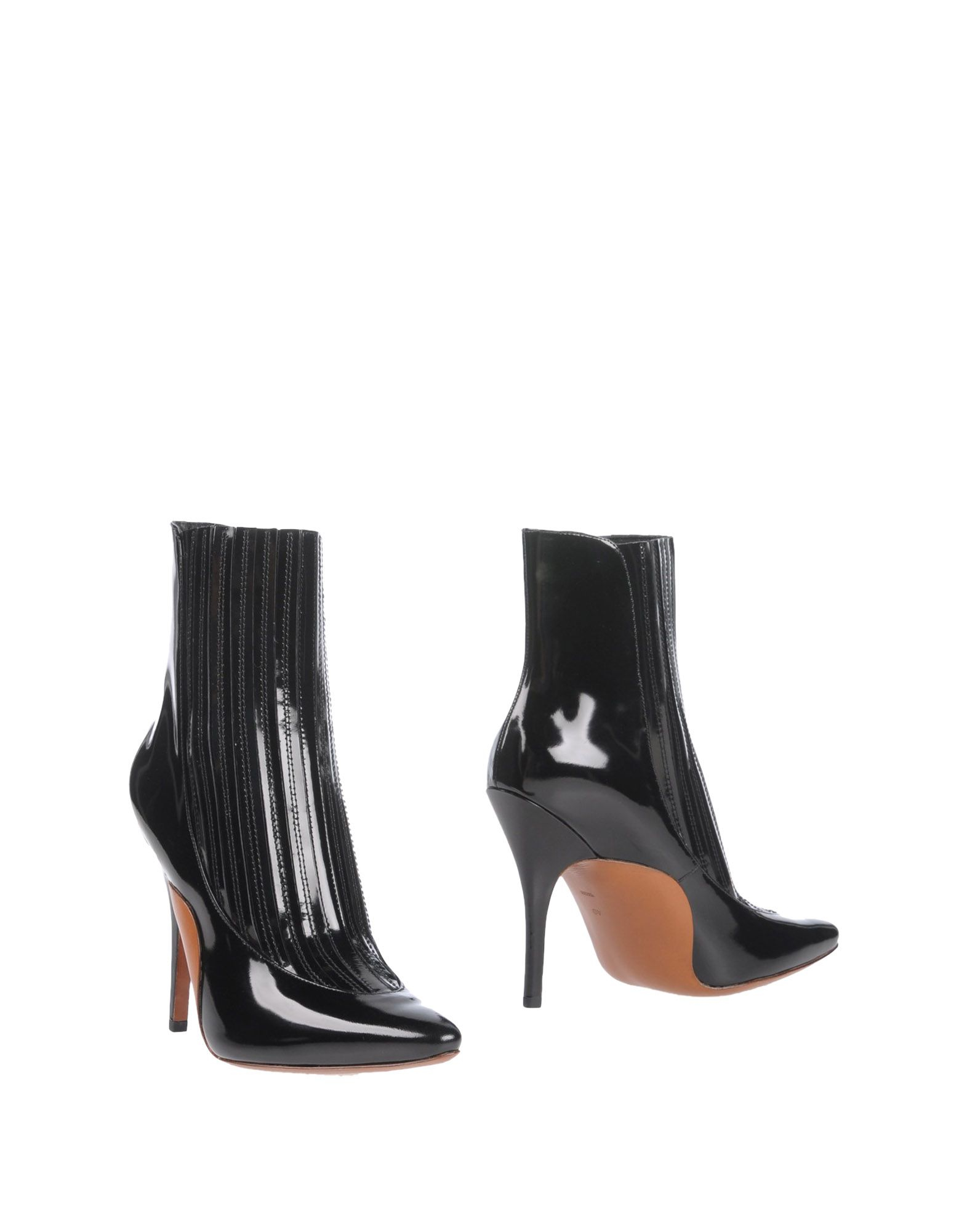 wang boots wang ankle boots in black lyst wang boots wang ankle boots in black lyst