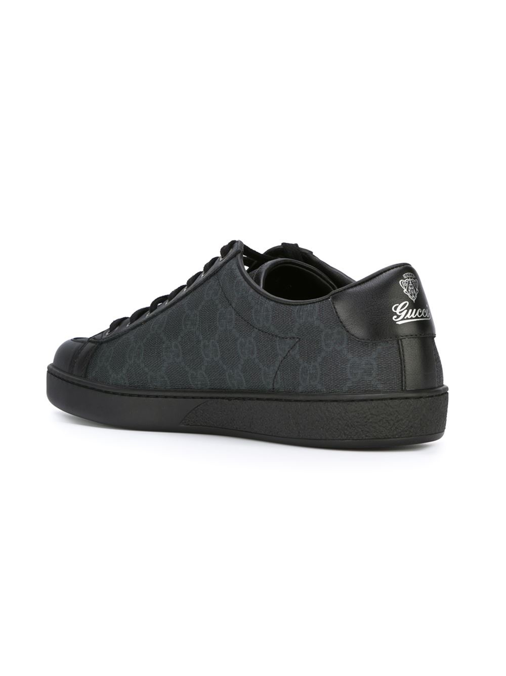 gucci gg supreme sneaker black