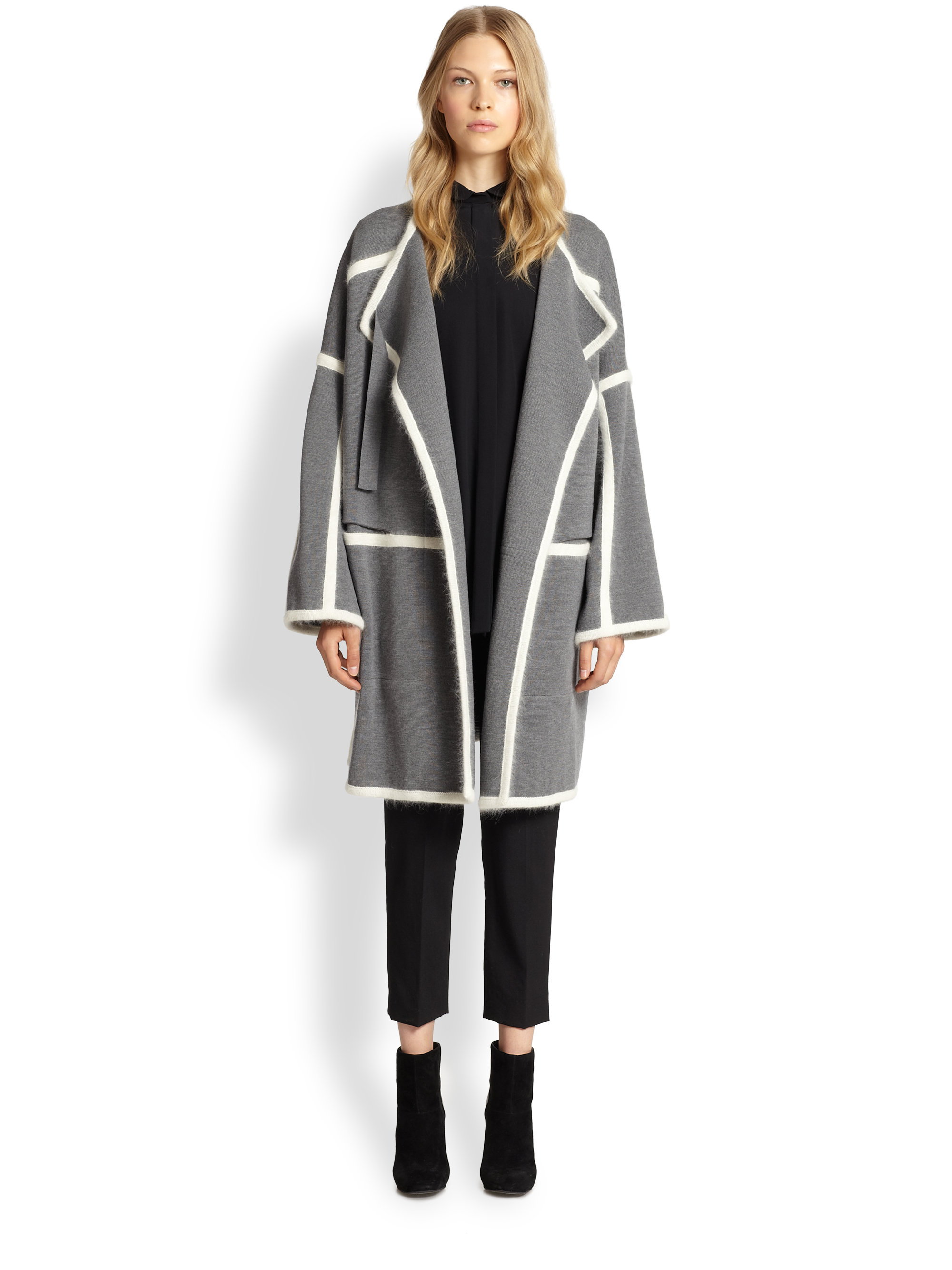 celine blanket coat
