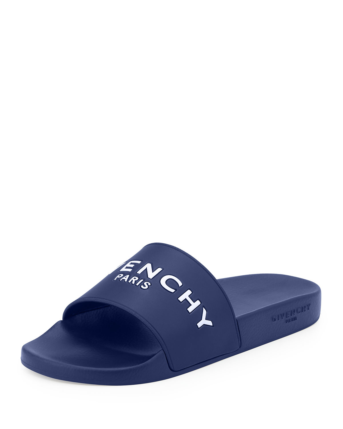 givenchy slides womens blue