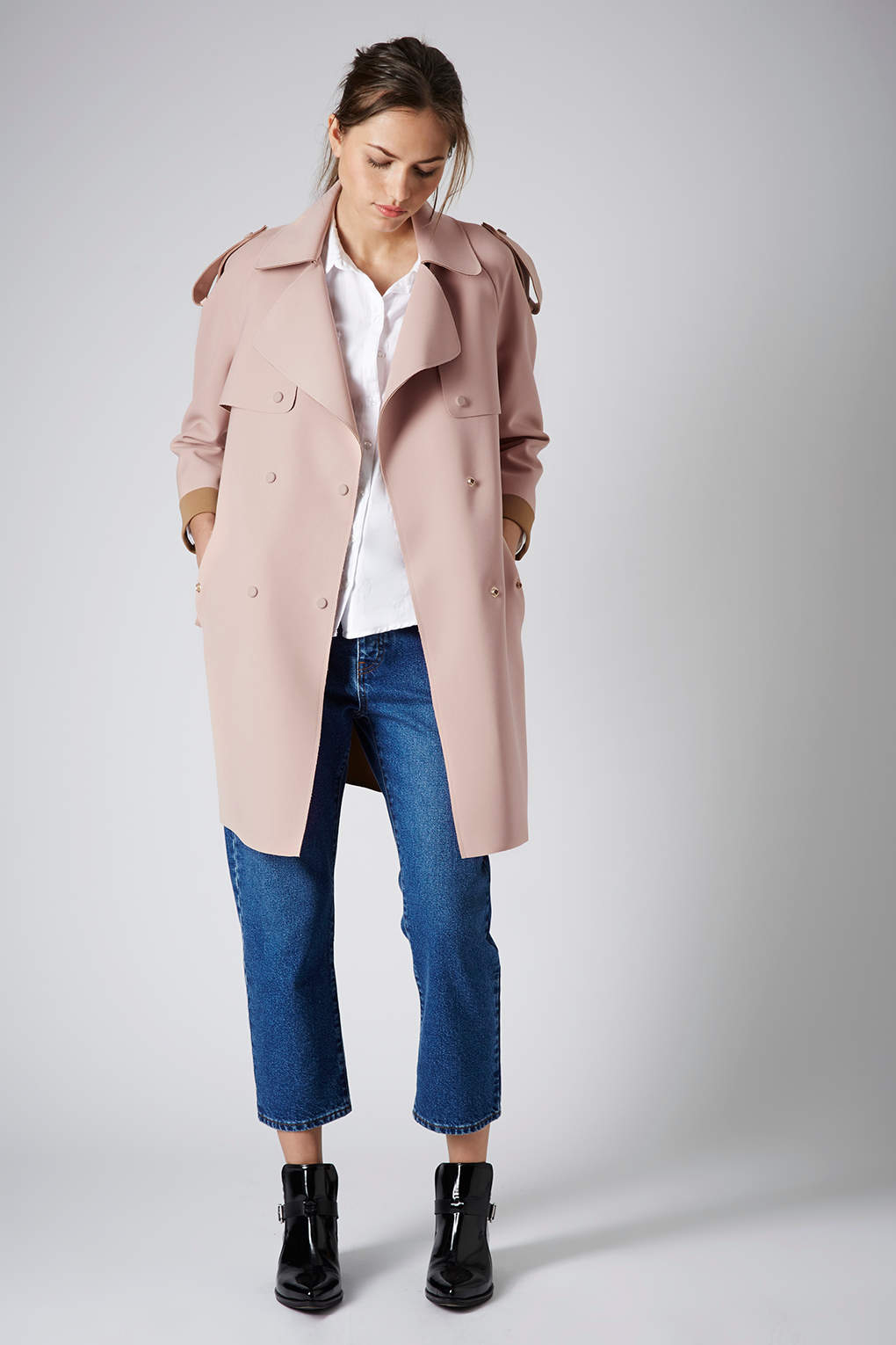 topshop trench coat