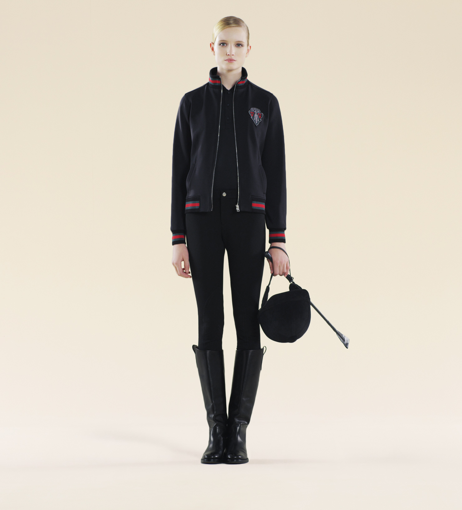 Gucci Black Riding Pant From Equestrian Collection | Lyst
