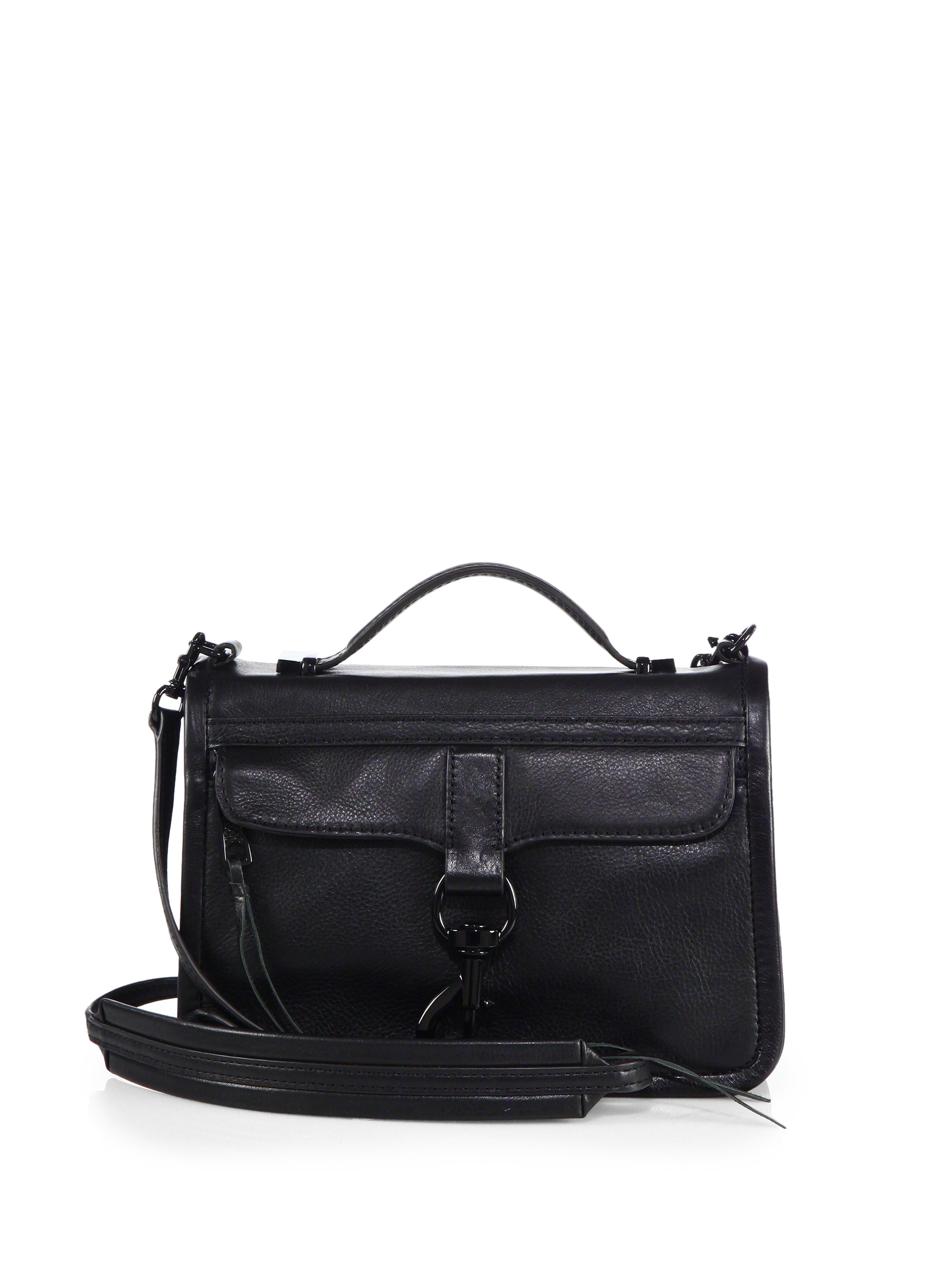 Lyst - Rebecca Minkoff Bowery Shoulder Bag in Black