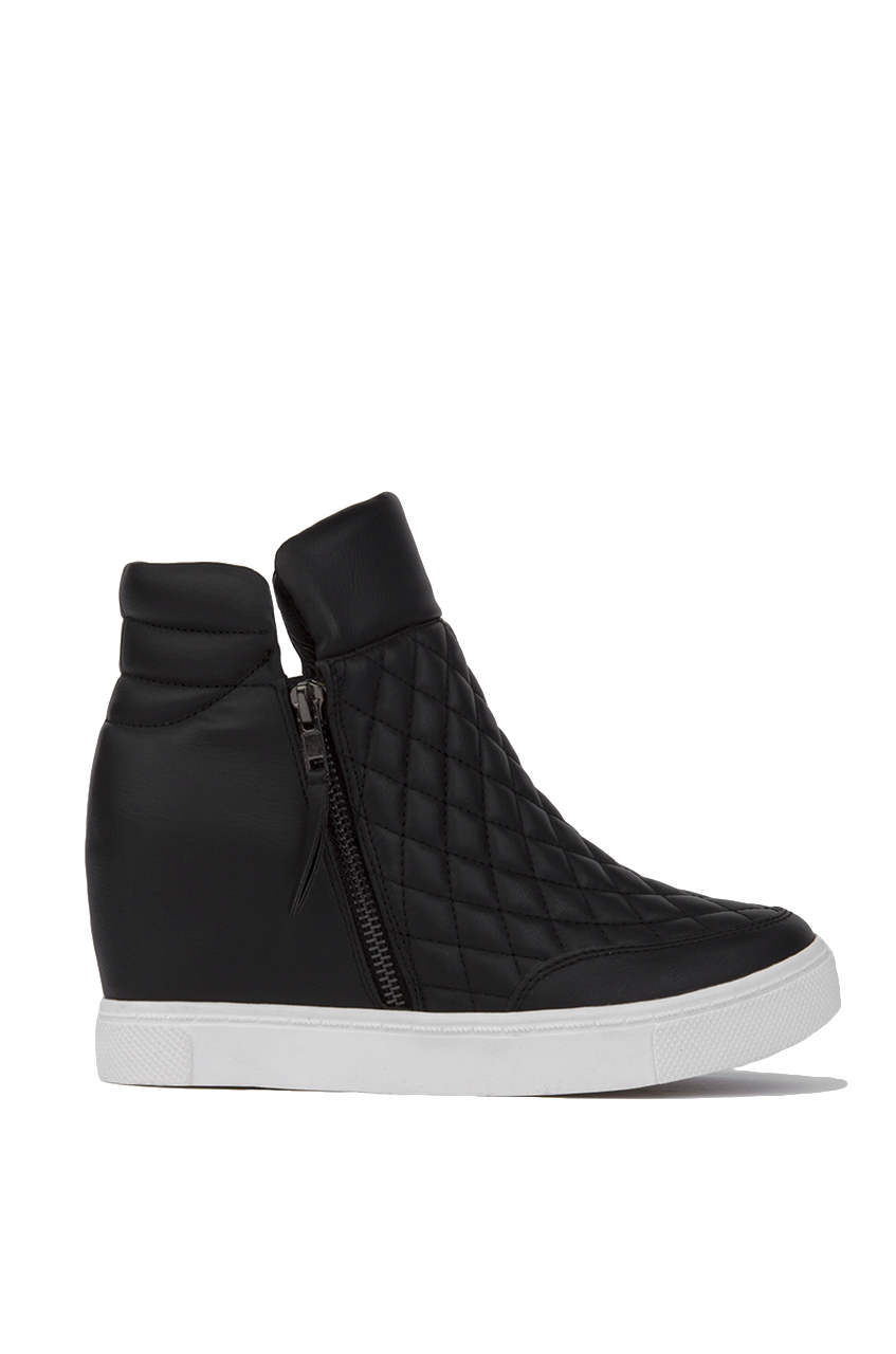 steve madden wedge heel sneakers