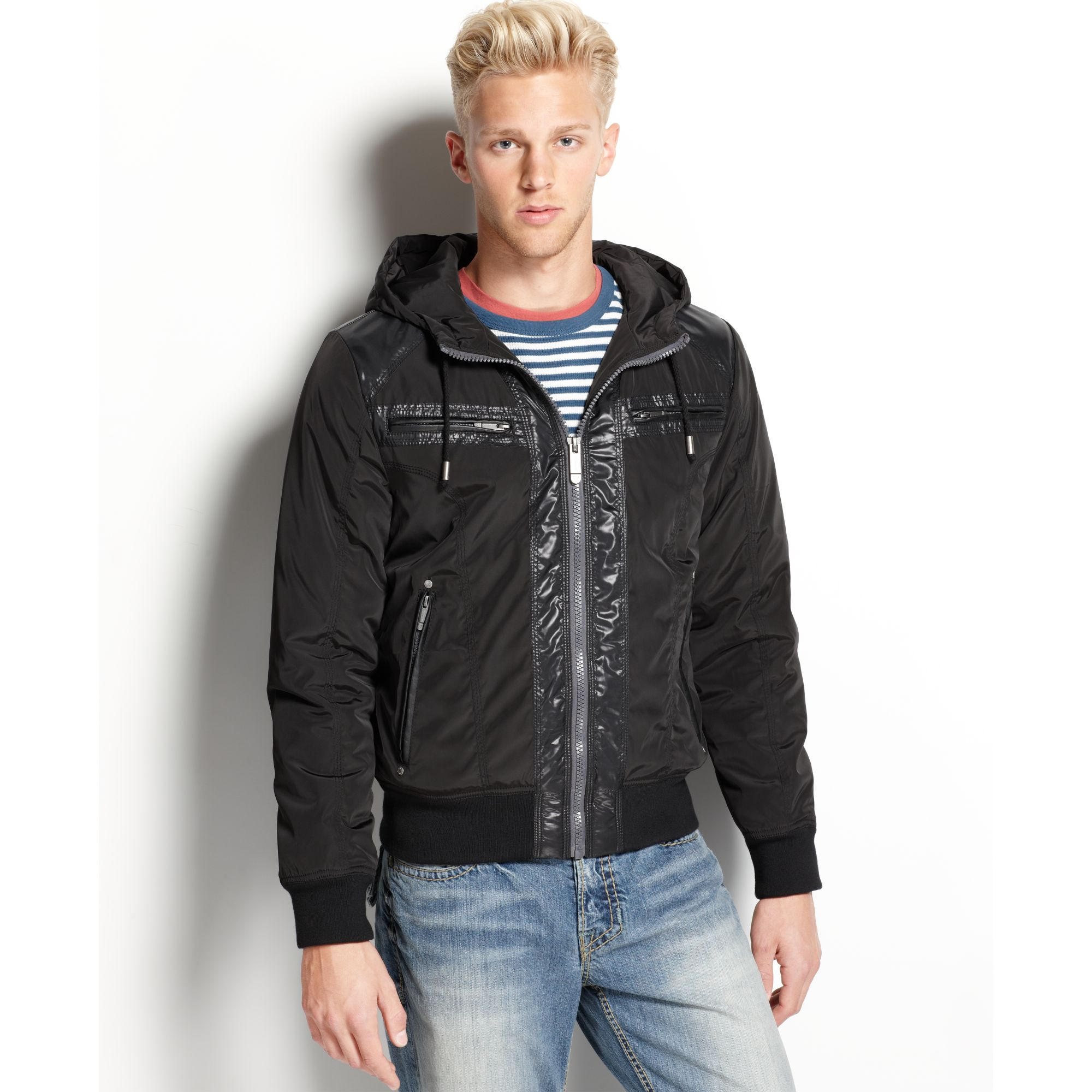 bdg jared hooded utility jacket
