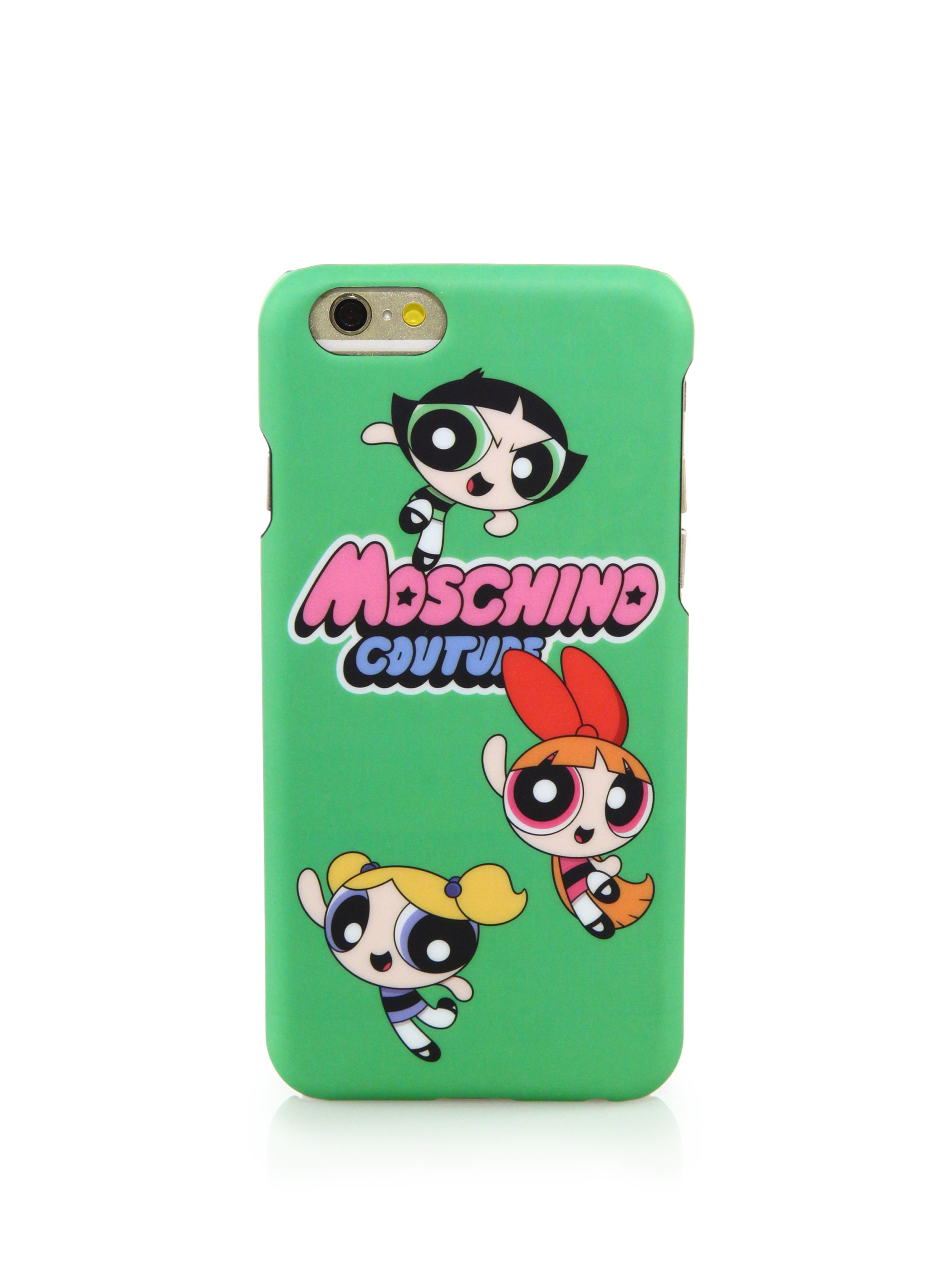 Moschino Powerpuffs Phone Case In Green Lyst