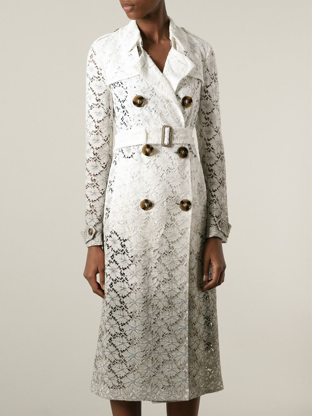Burberry lace trench sale