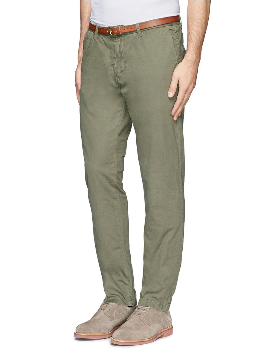 scotch & soda stuart classic chinos