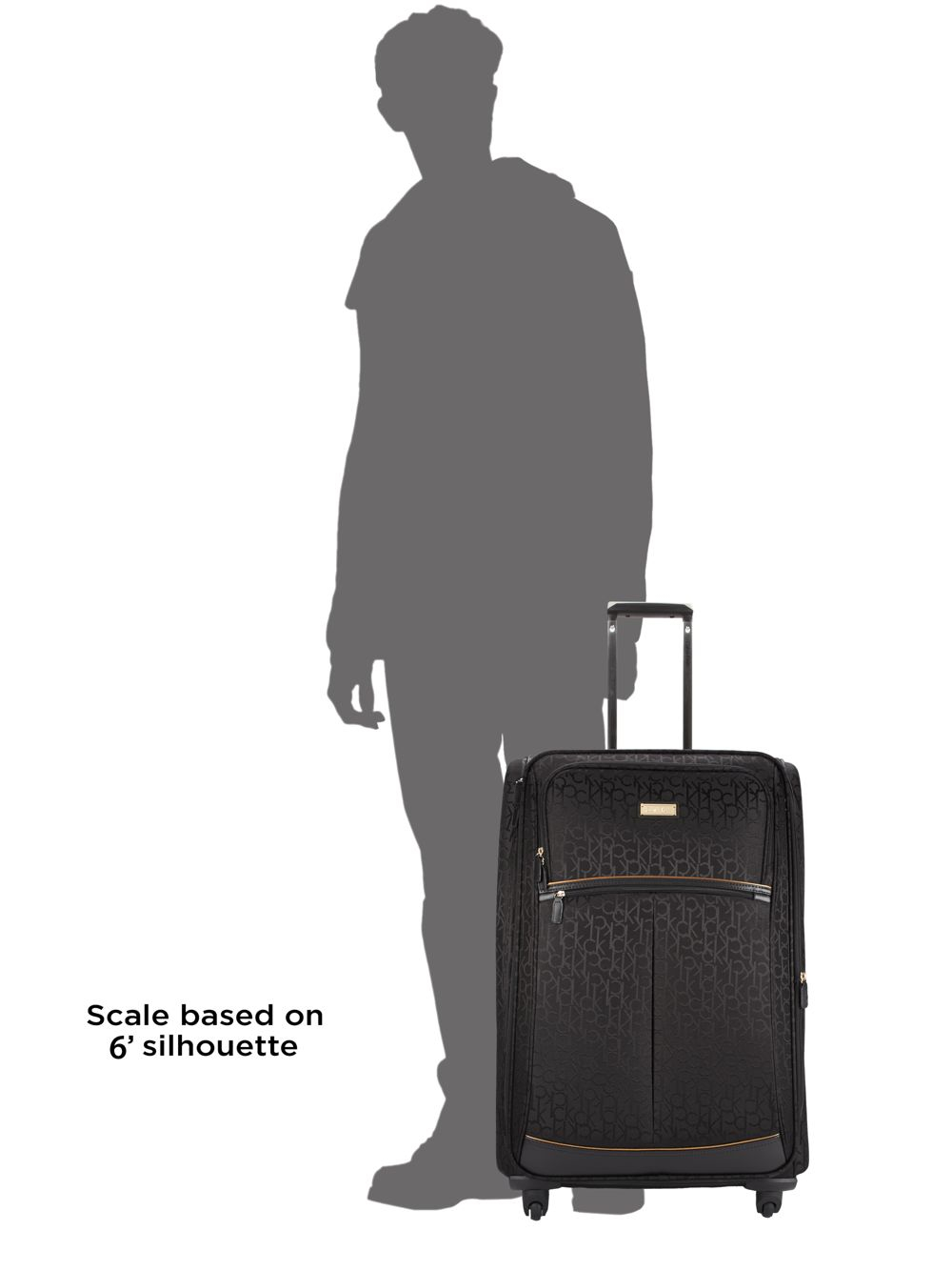 Calvin Klein 28-inch Spinner Suitcase in Black for Men | Lyst