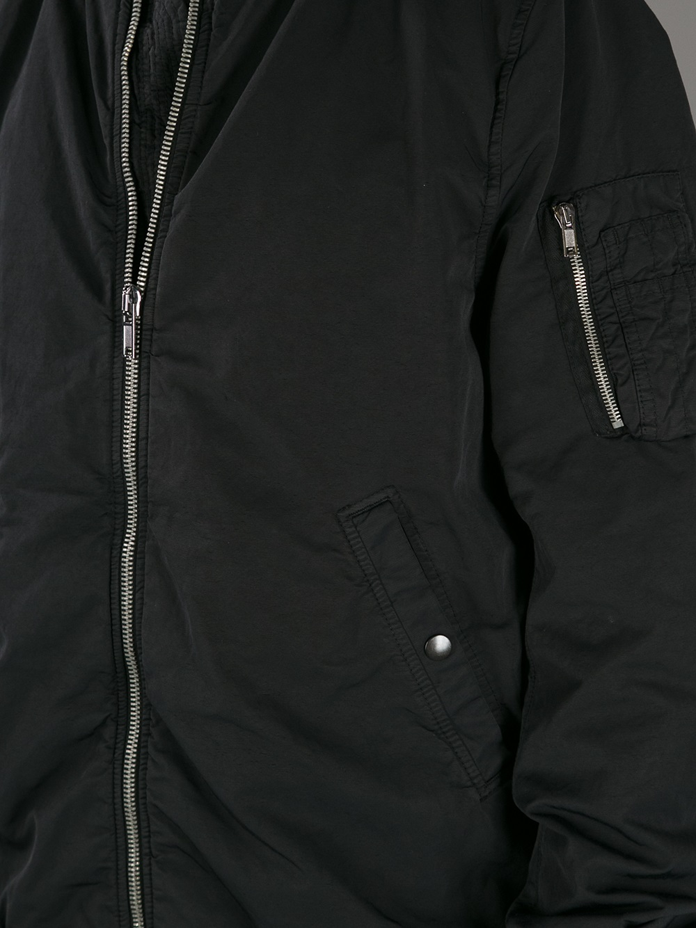 Rick Owens Drkshdw Bomber Jacket in Black for Men - Lyst