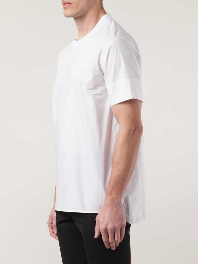 Silent - Damir Doma Back Pocket Cotton T-Shirt in White for Men | Lyst