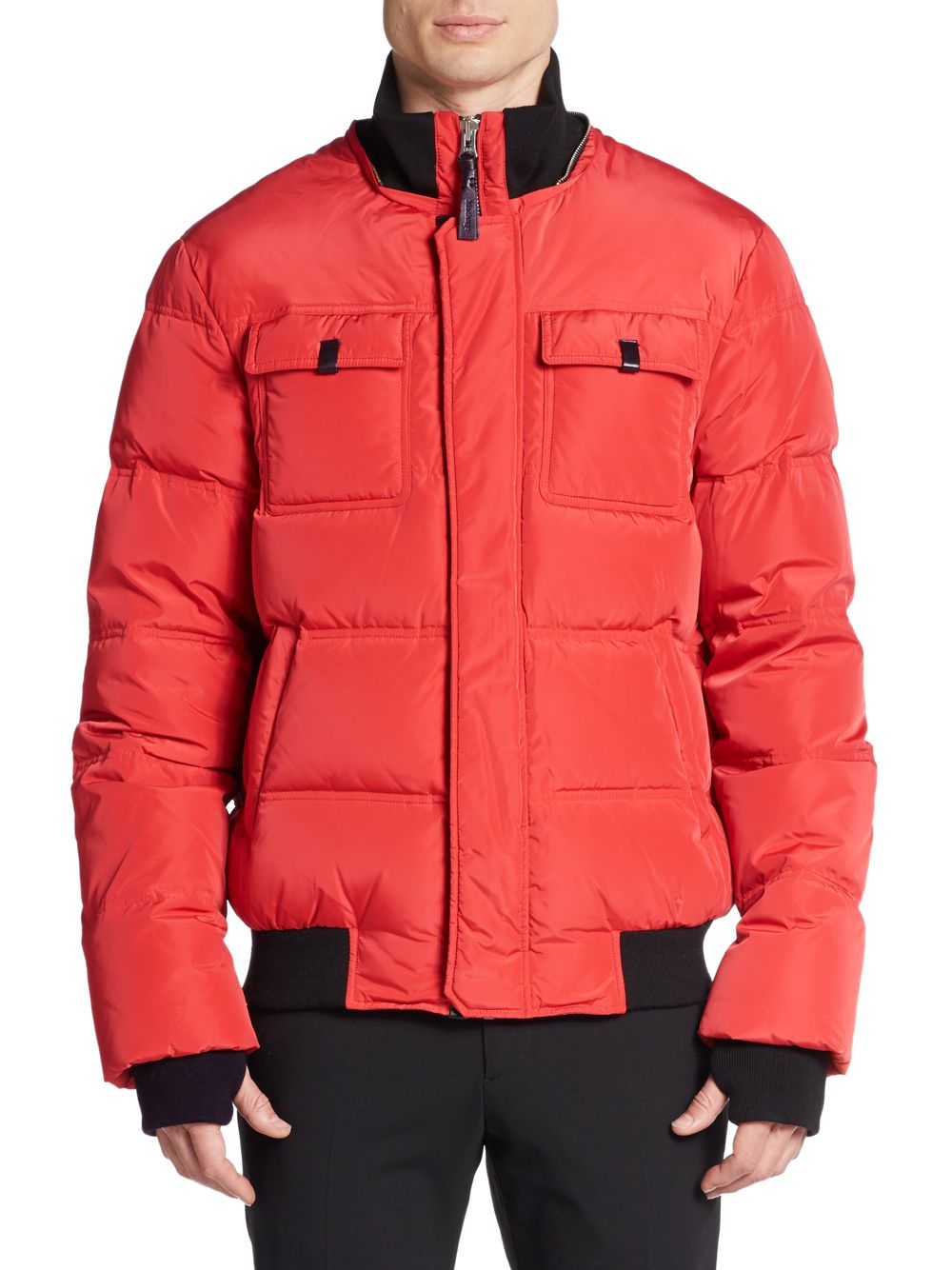 mackage pink puffer