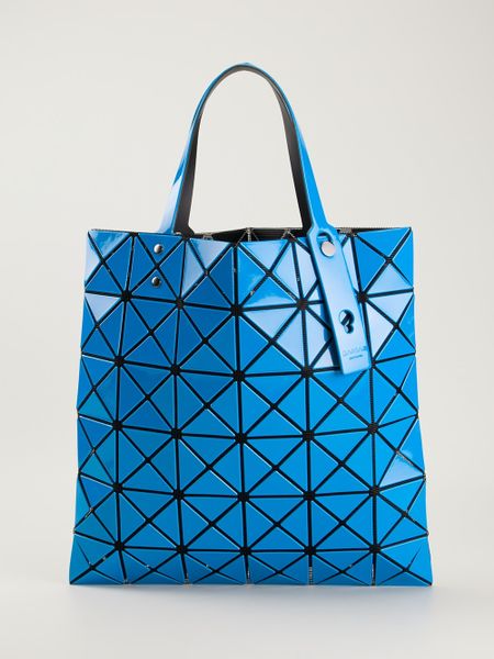 Bao Bao Issey Miyake Tote Bag in Blue | Lyst