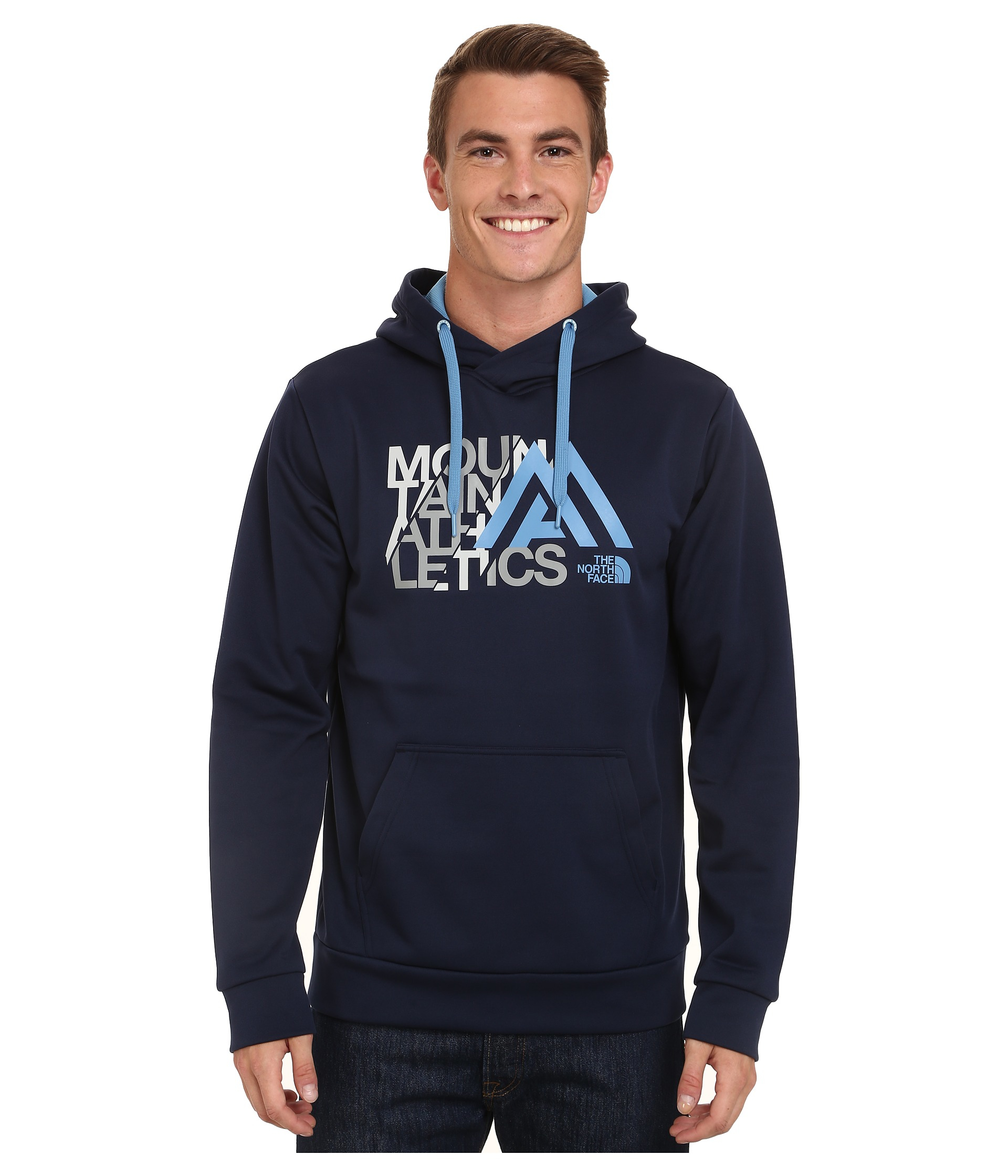 The North Face Mountain Athletics™ Graphic Surgent Hoodie in Blue for Men
