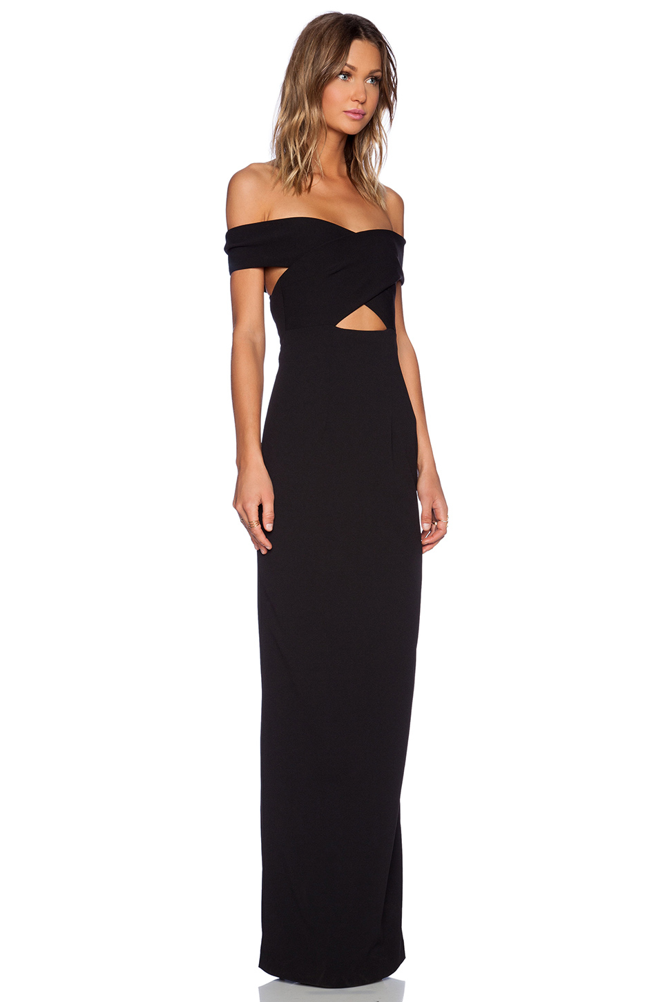solace london black dress
