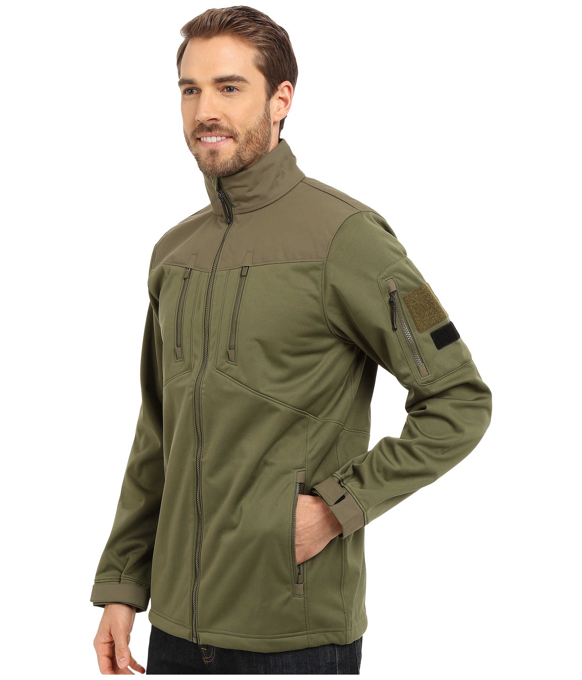 Under Armour Tactical ColdGear Infrared Hardshell Jacket OD GRN Sm 1242061390SM 