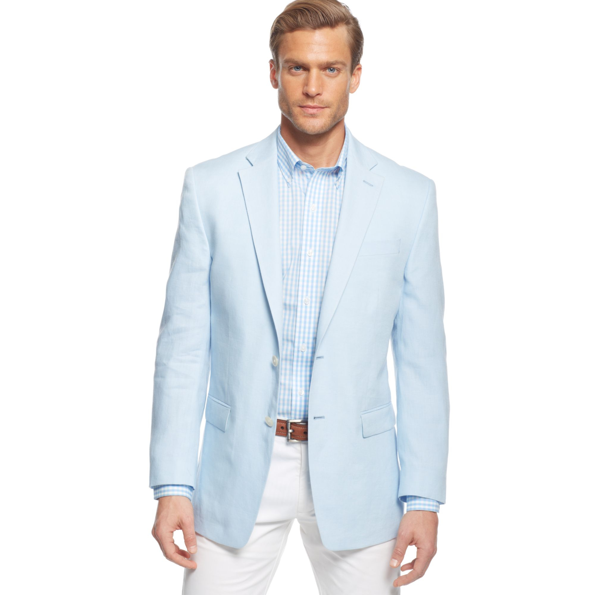 Lyst - Lauren By Ralph Lauren Lauren By Ralph Lauren Linen Sport Coat ...