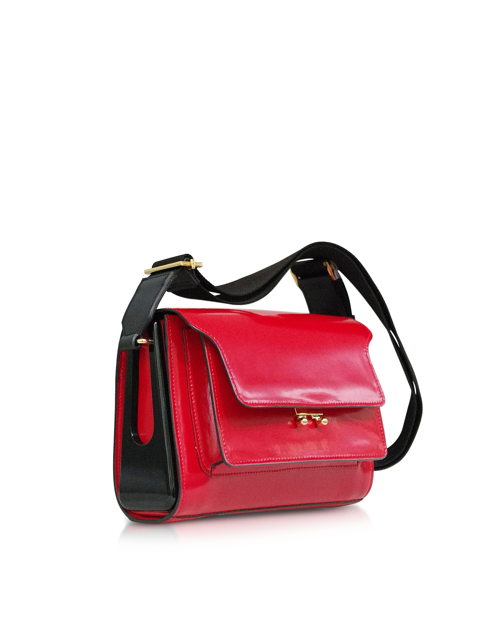 Red Patent Leather Bag | SEMA Data Co-op
