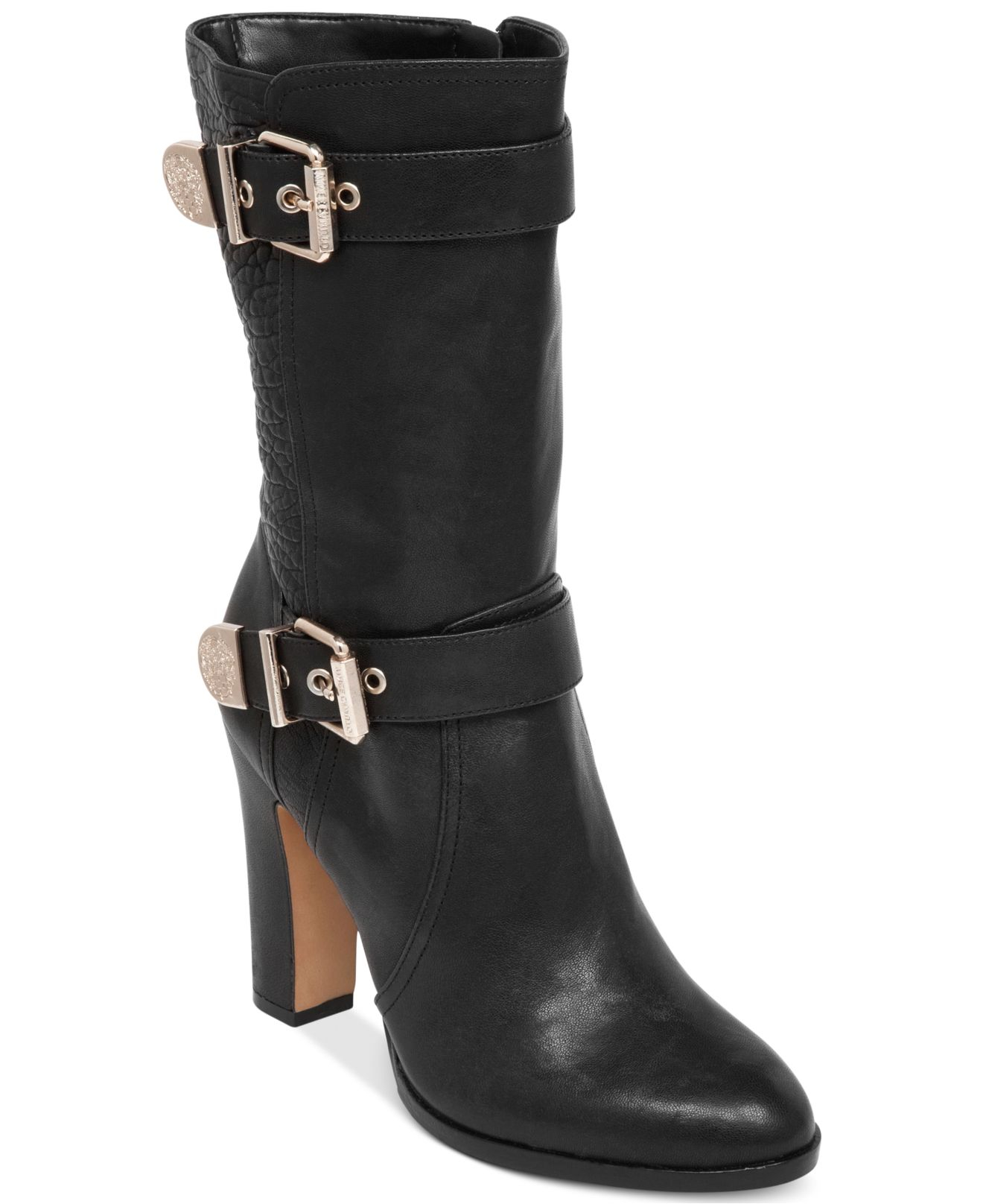 vince camuto black high heels