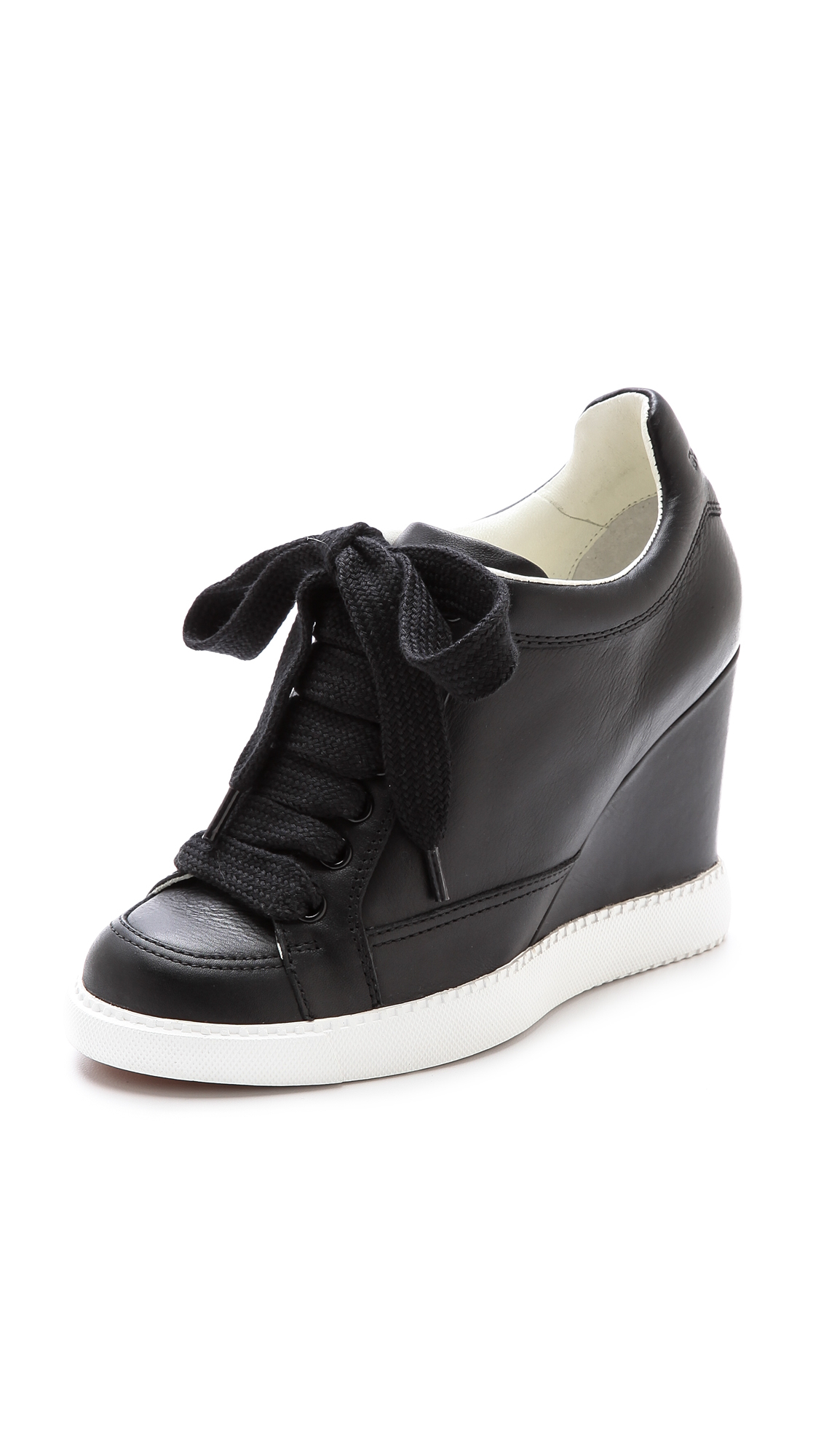 See By Chloé Wedge Sneakers Nero in Black - Lyst