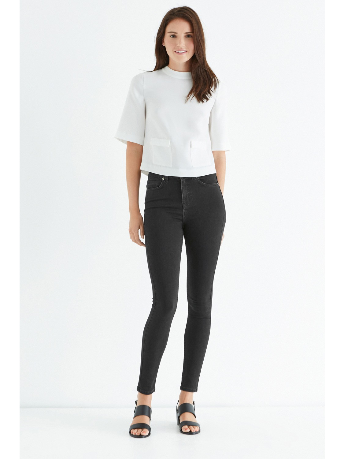 oasis lily ankle grazer jeans