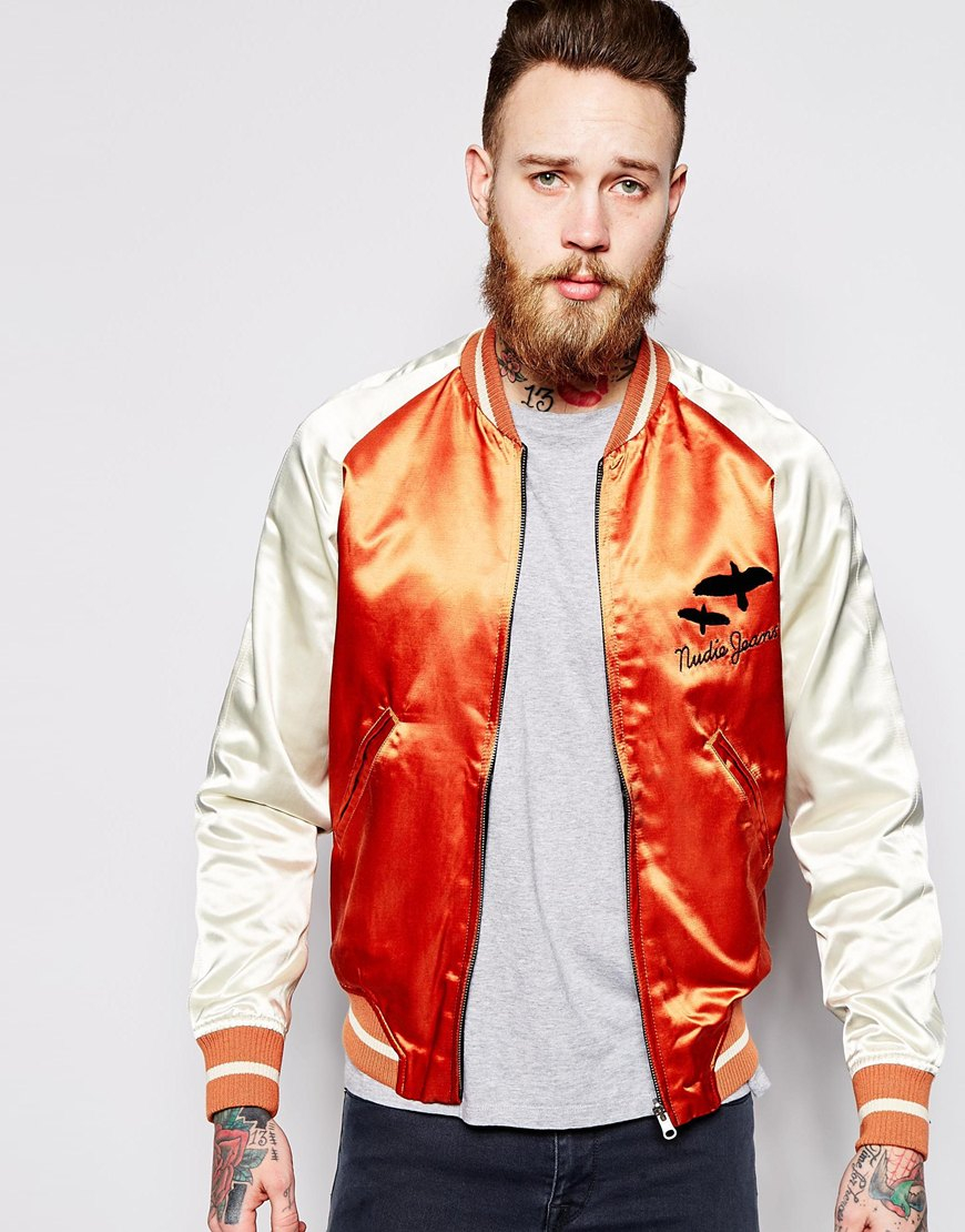 nudie bomber jacket