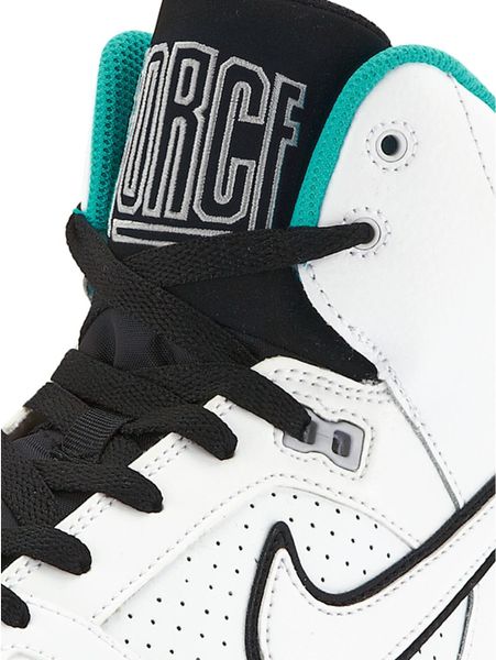 Nike Nike Son Of Force Mid Mens Trainers in White for Men (white/blue ...