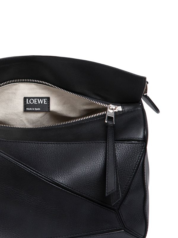 loewe puzzle grained leather