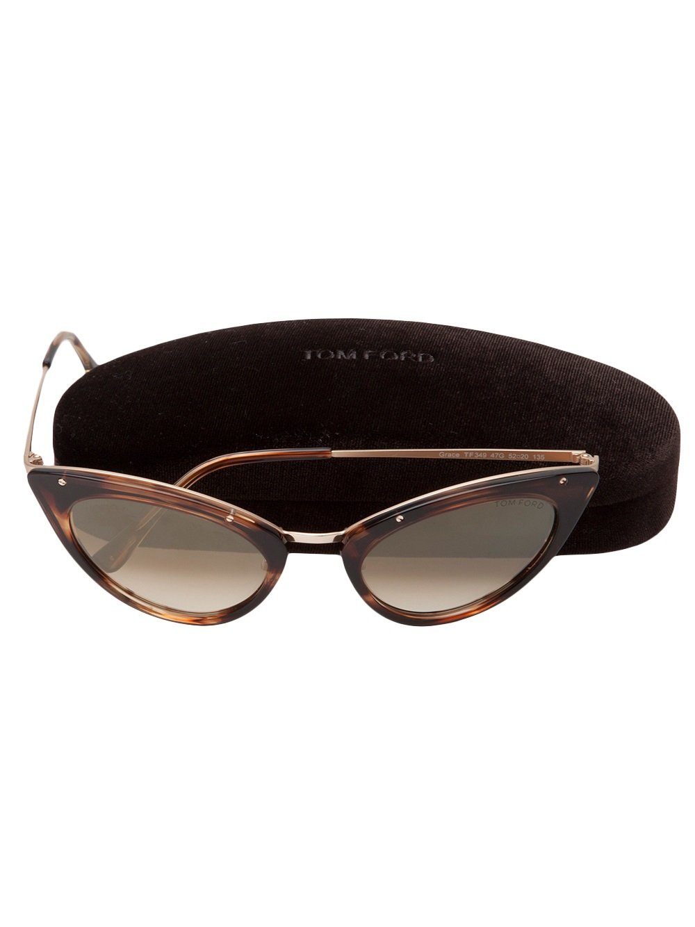 Tom Ford Donna Sunglasses in Brown | Lyst