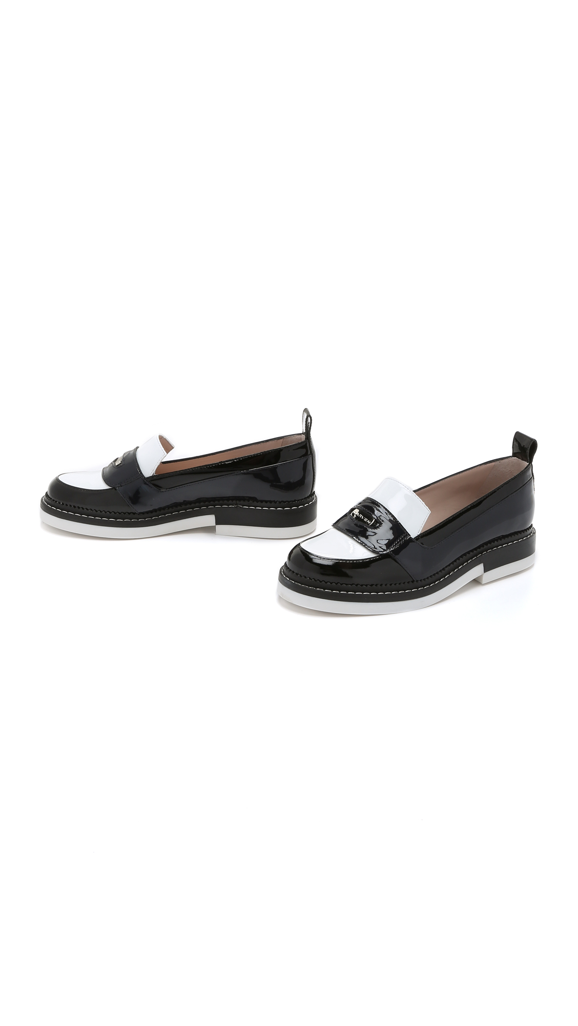 white patent leather loafers carven patent leather loafers black marine white in white patent leather loafers carven patent leather loafers black marine white in