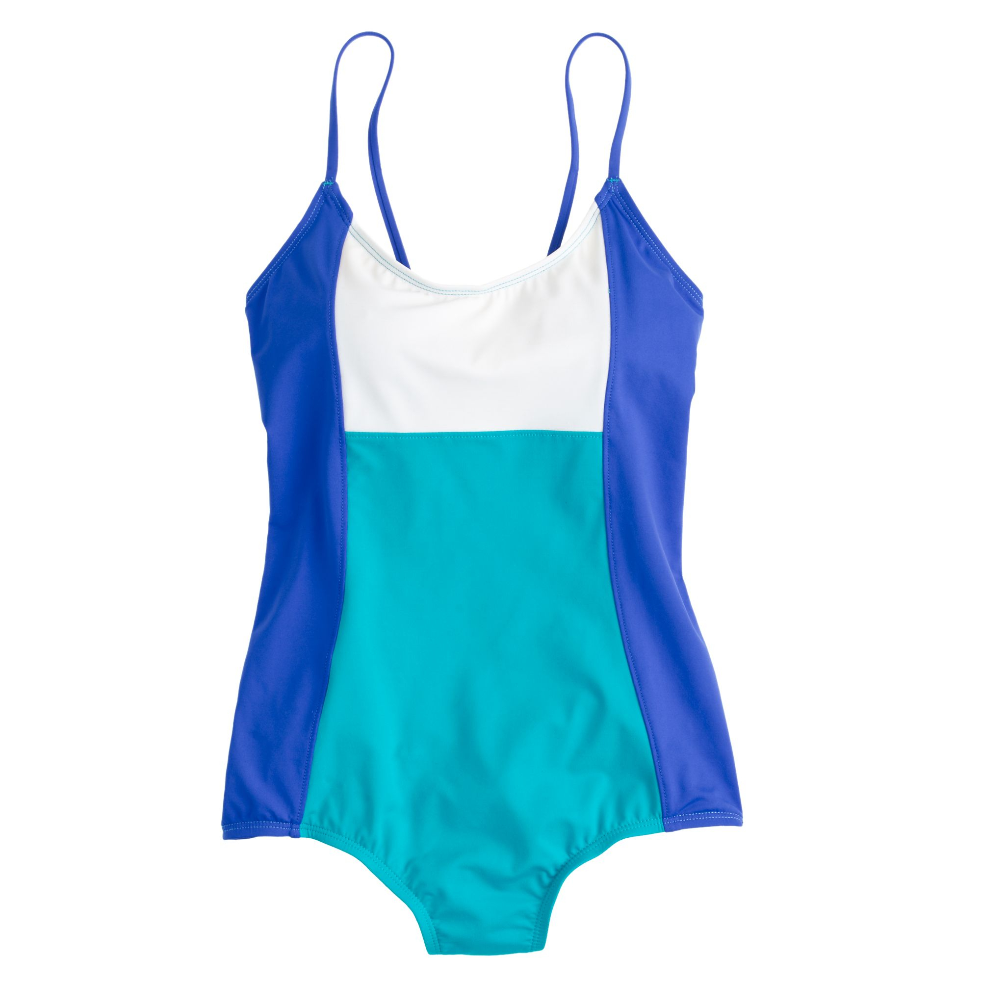 j crew colorblock swimsuit