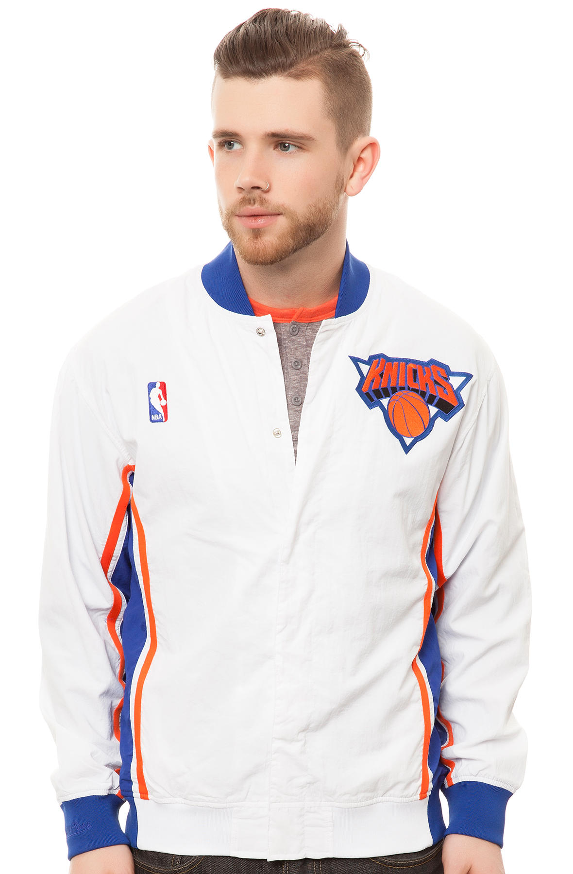 knicks warm up jacket