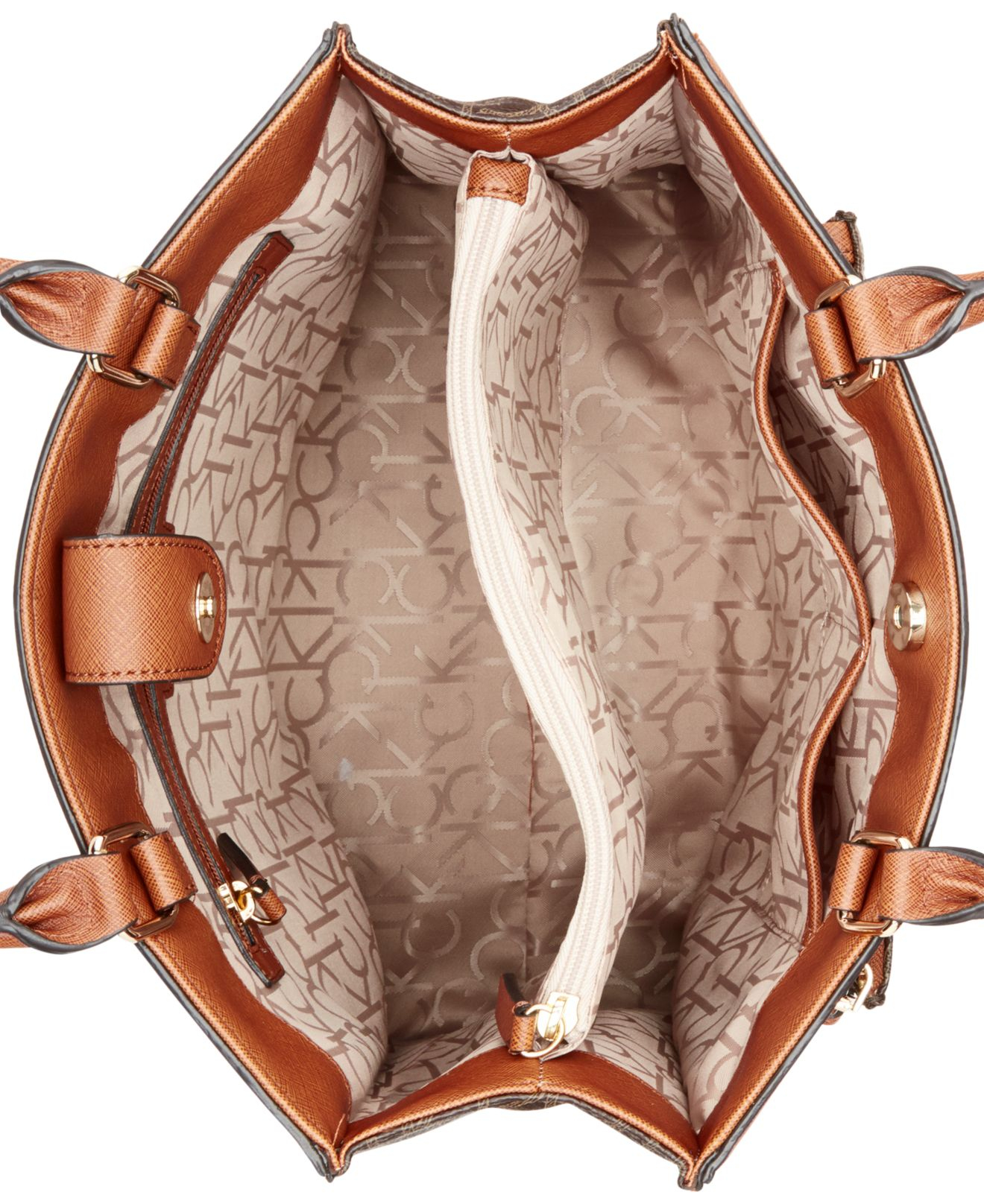 calvin klein hudson shopper bag