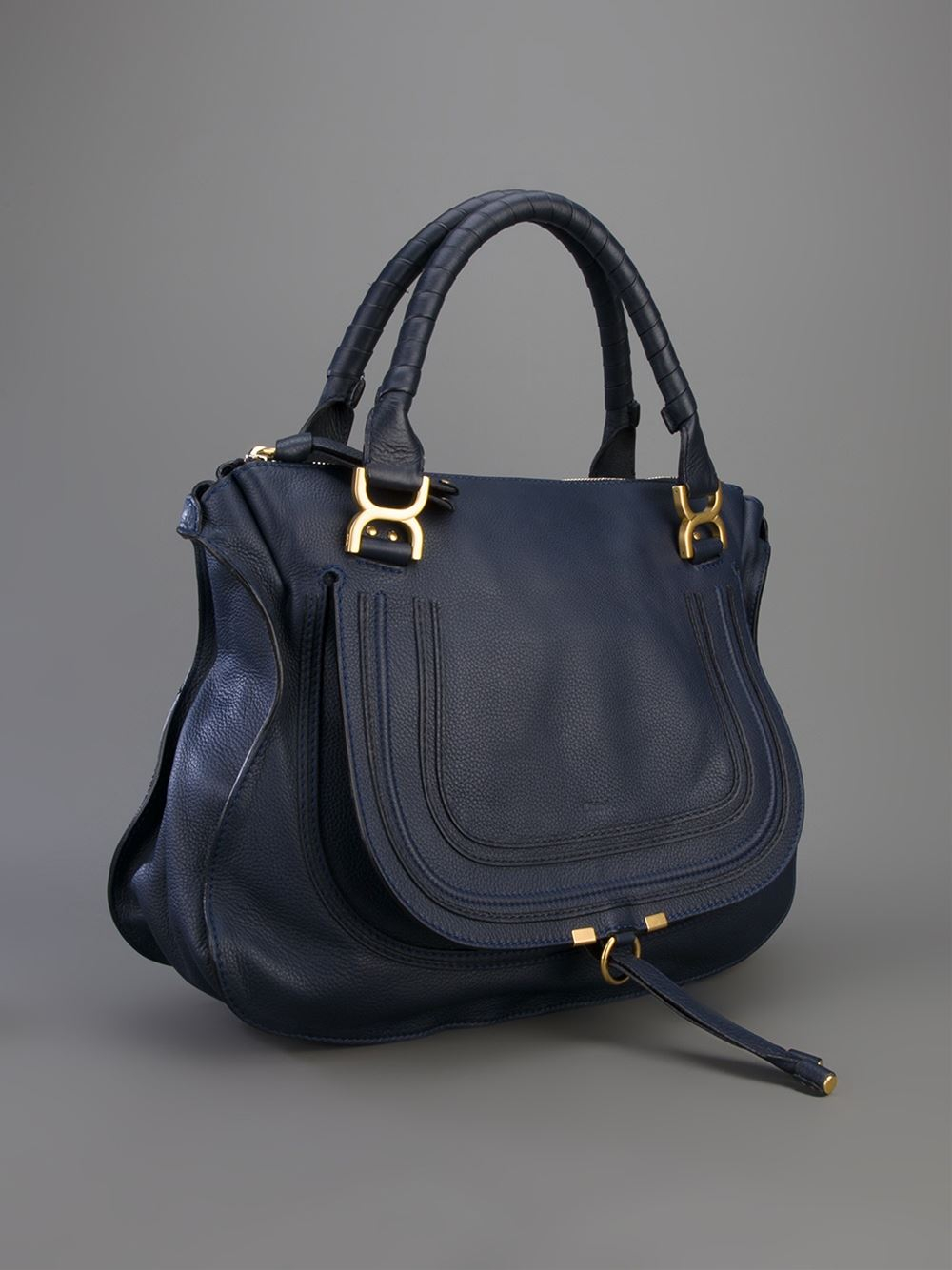 Chloé Marcie Tote Bag in Blue - Lyst