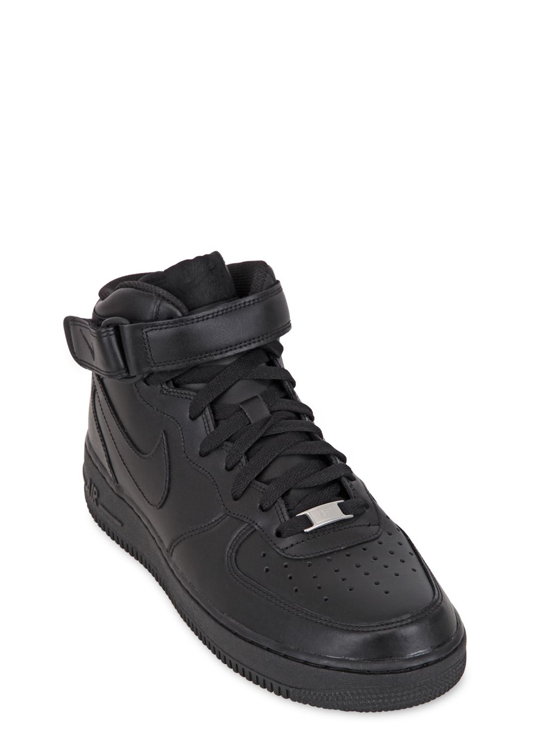 Nike 'air Force 1 '07' Sneakers in Black for Men | Lyst