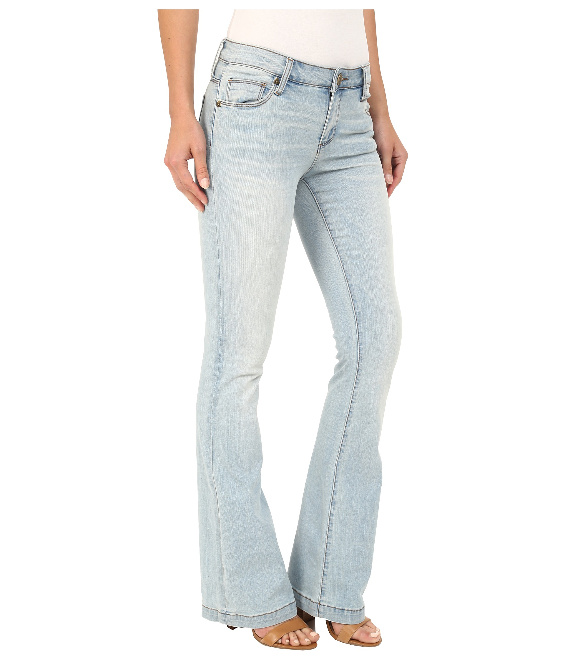kut from the kloth flare jeans