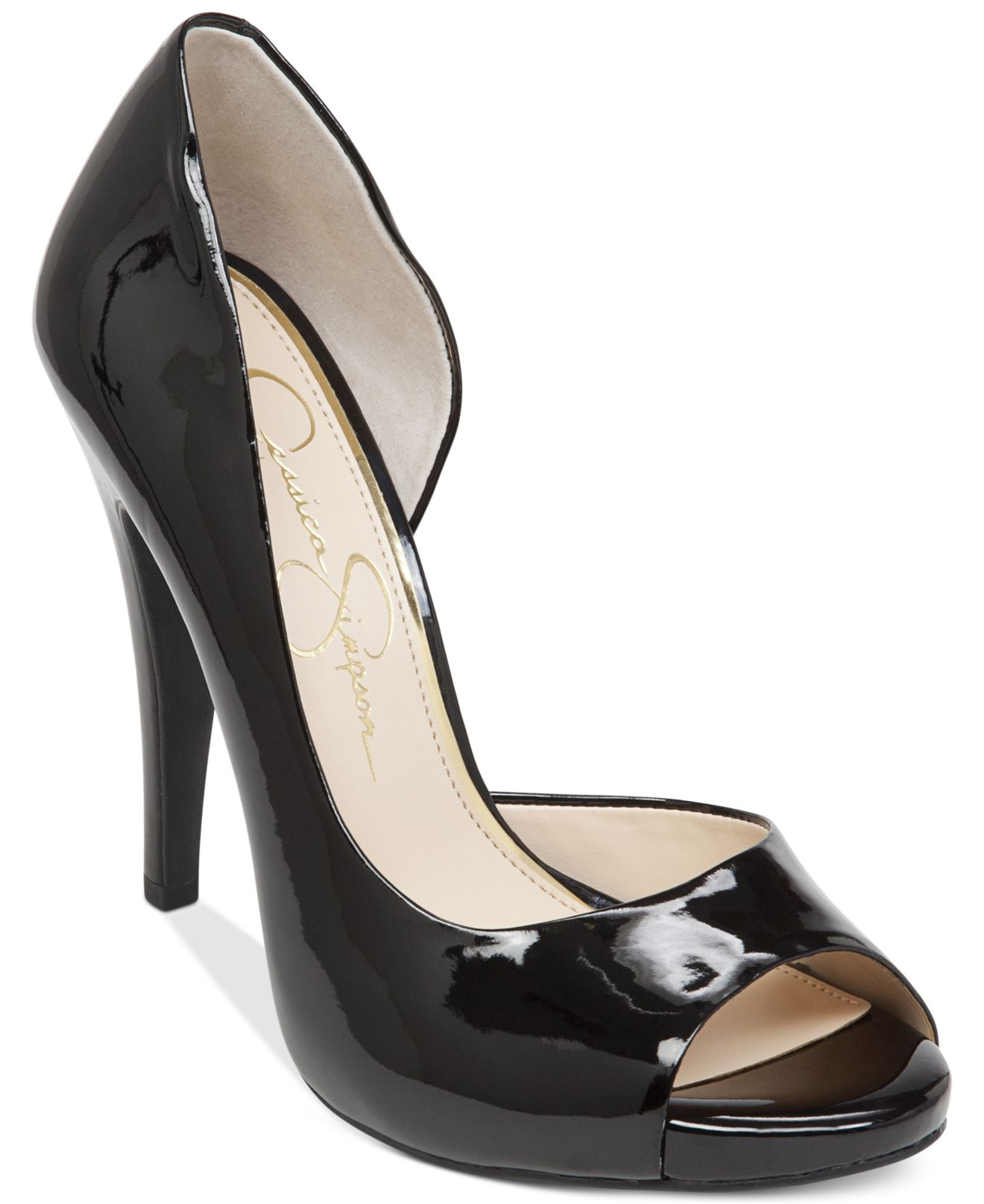 Lyst - Jessica Simpson Cian D'Orsay Pumps in Black