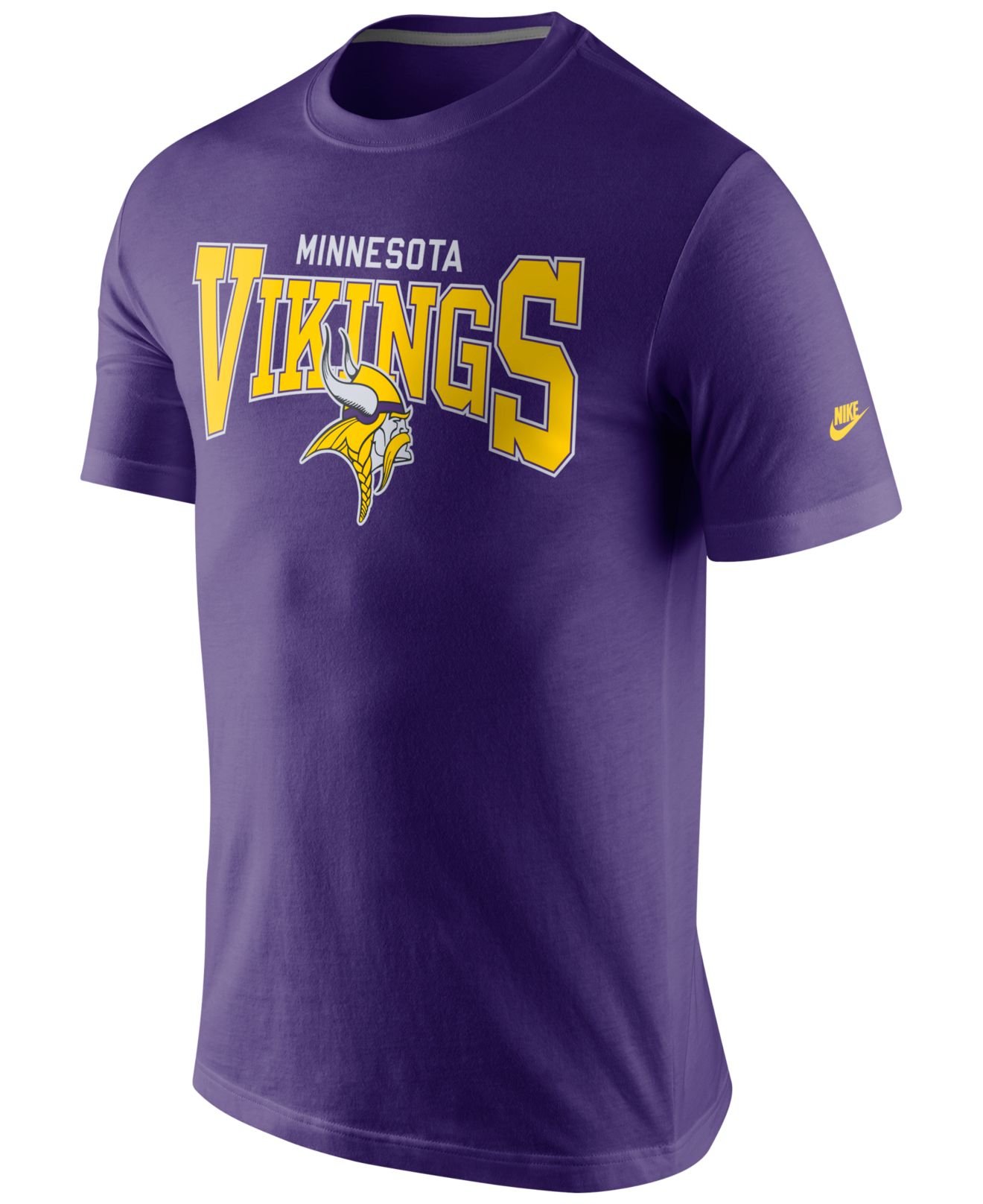 Nike Men'S Short-Sleeve Minnesota Vikings Rewind Lock Up T-Shirt in ...