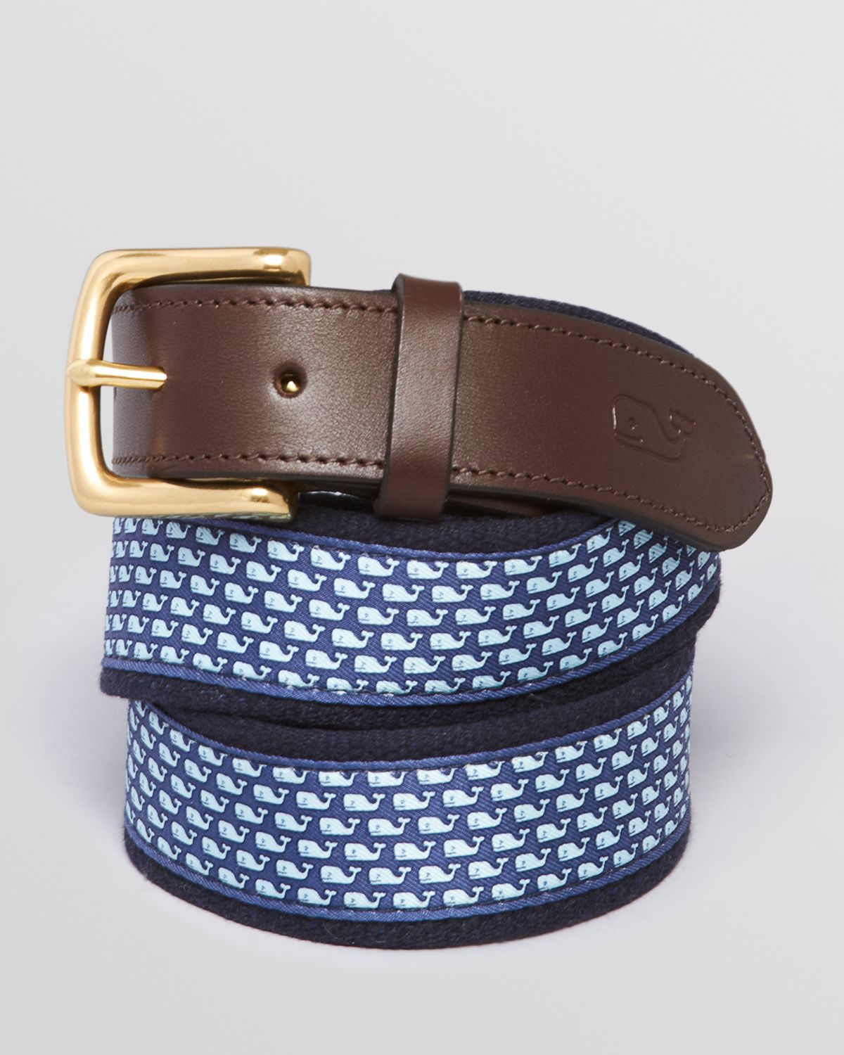 Vineyard vines Canvas Club Belt in Blue Lyst
