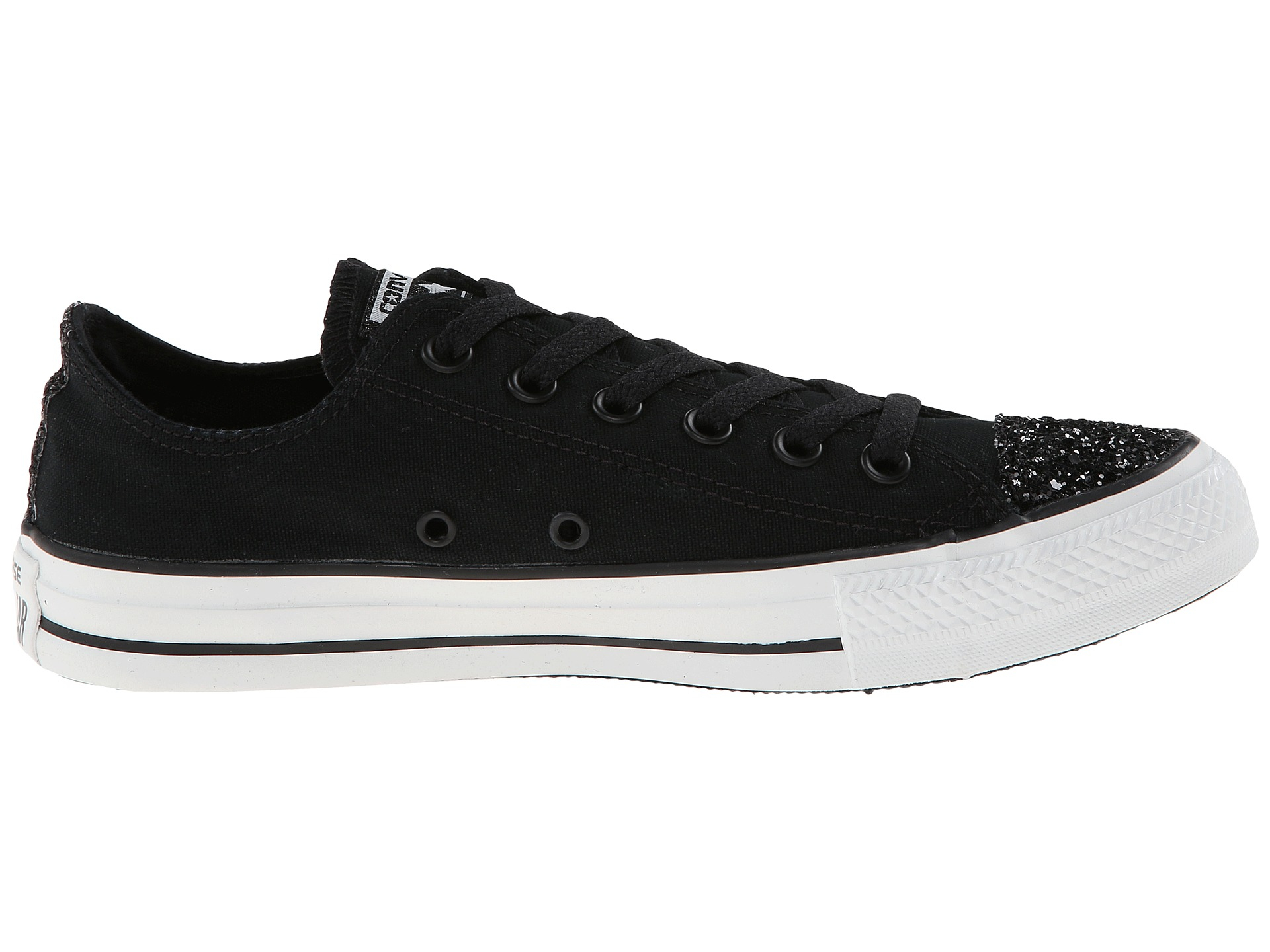 converse ox sparkle toe cap