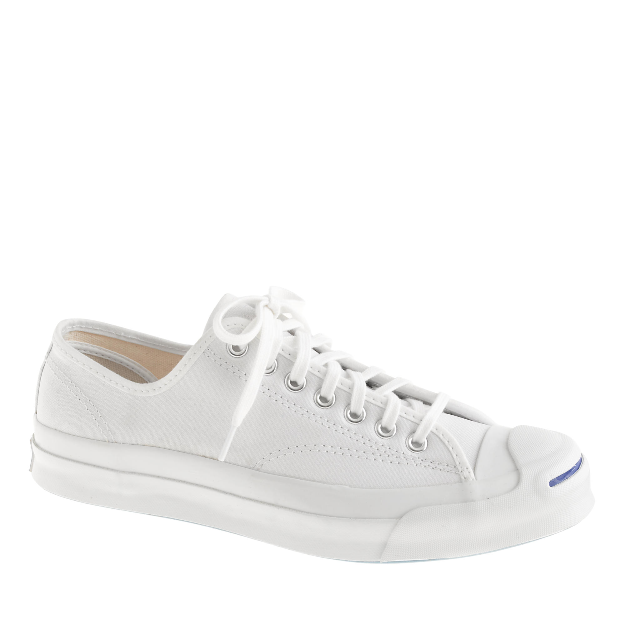 J.Crew Converse Jack Purcell Signature Sneakers in White for Men | Lyst