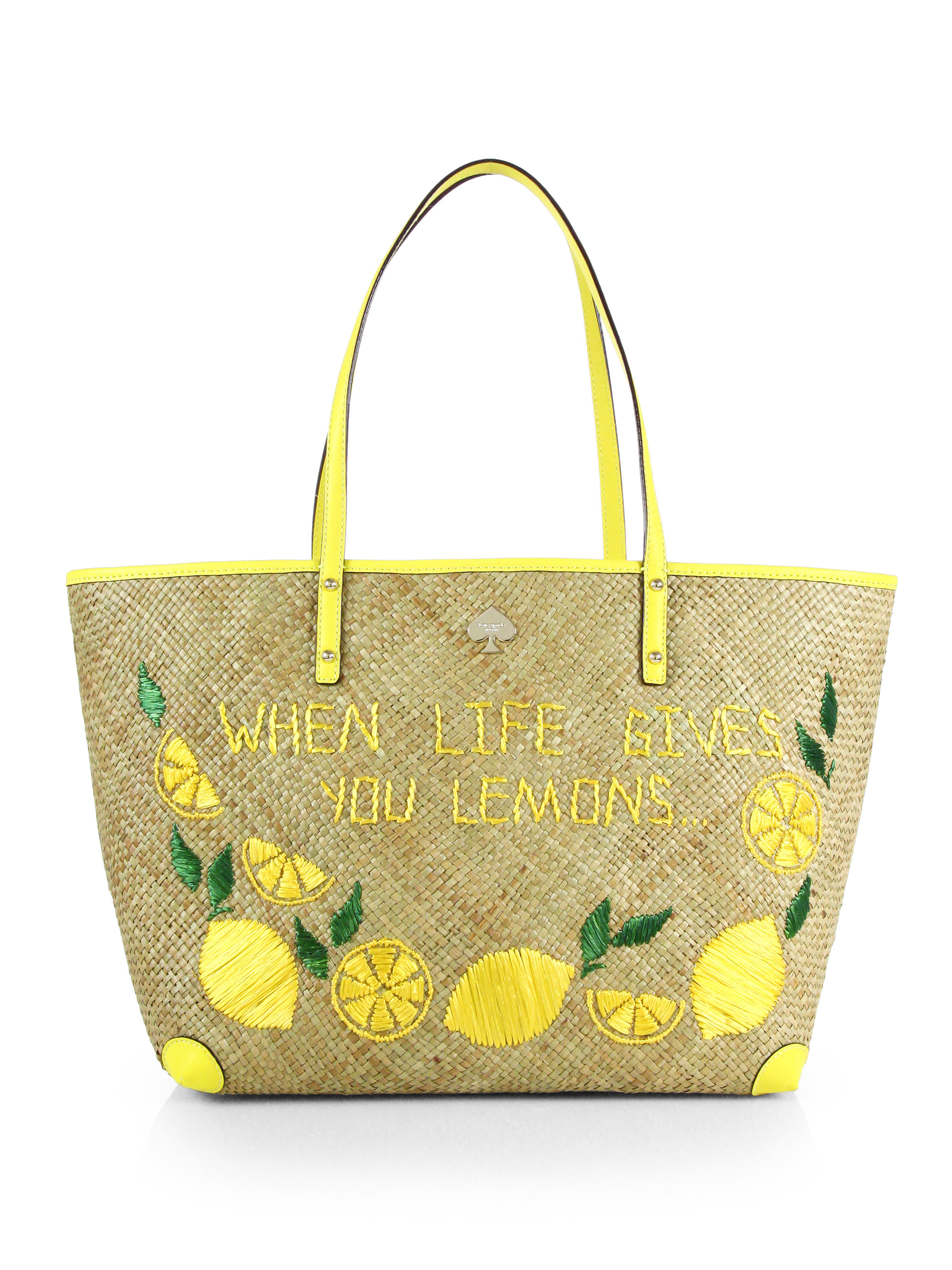 kate spade raffia bag