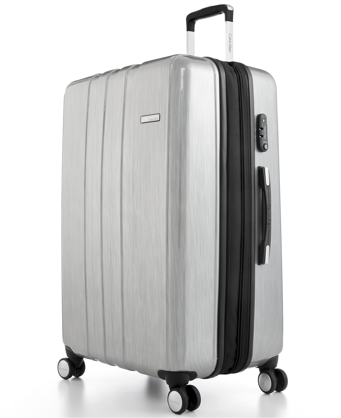 calvin klein luggage hardside spinner