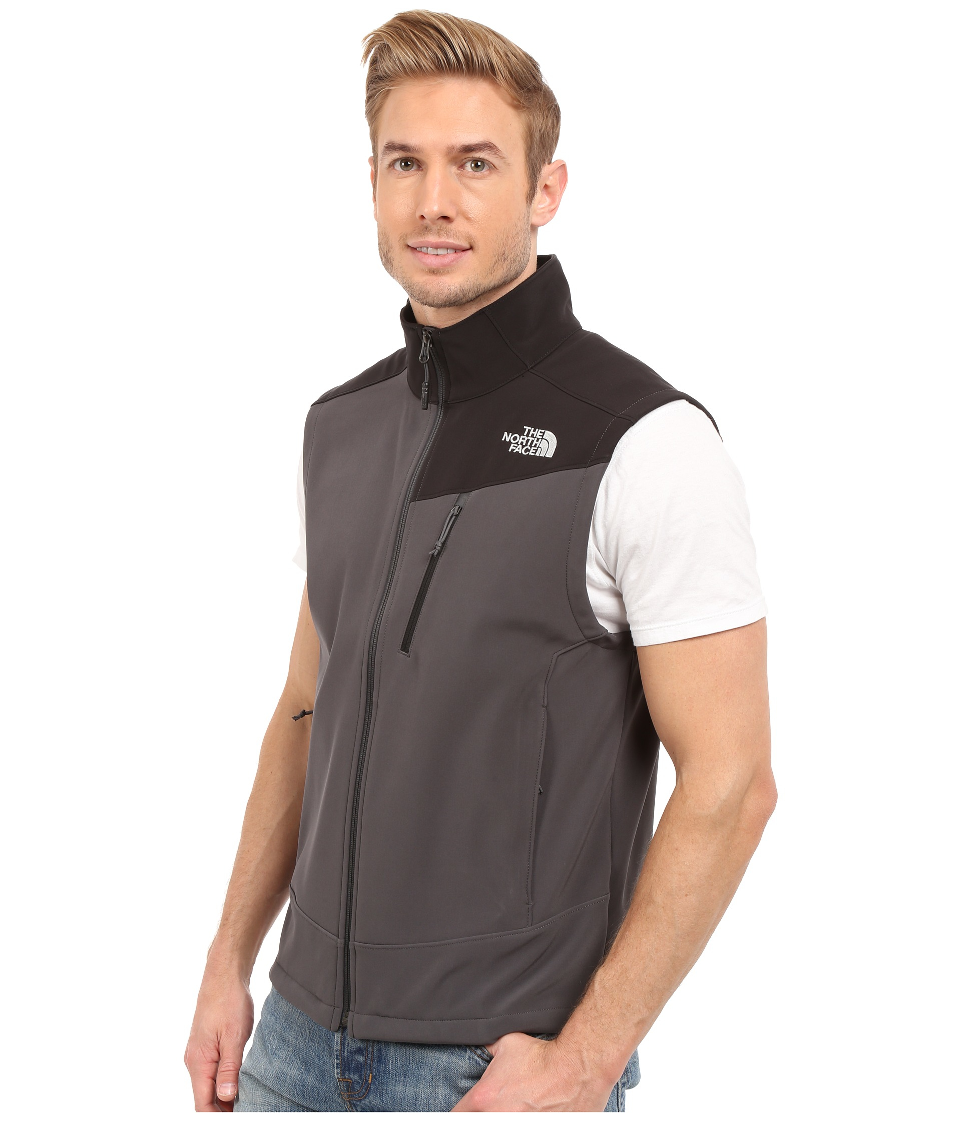 north face apex vest
